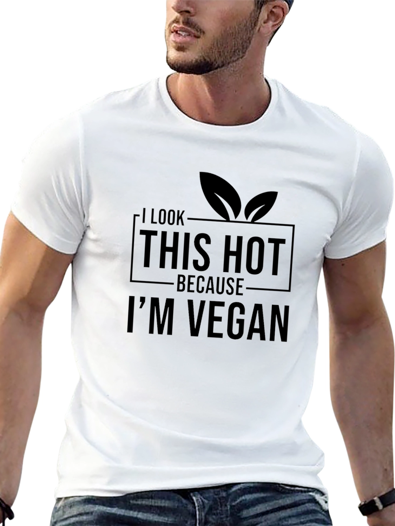 Vegan Hot T-Shirt - Black