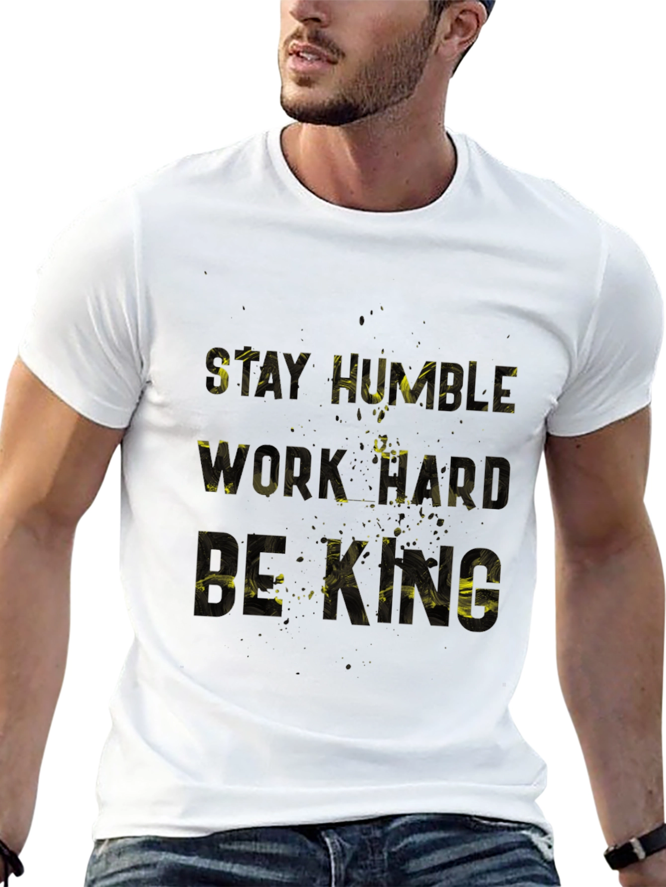Stay Humble Boxing Black T-Shirt