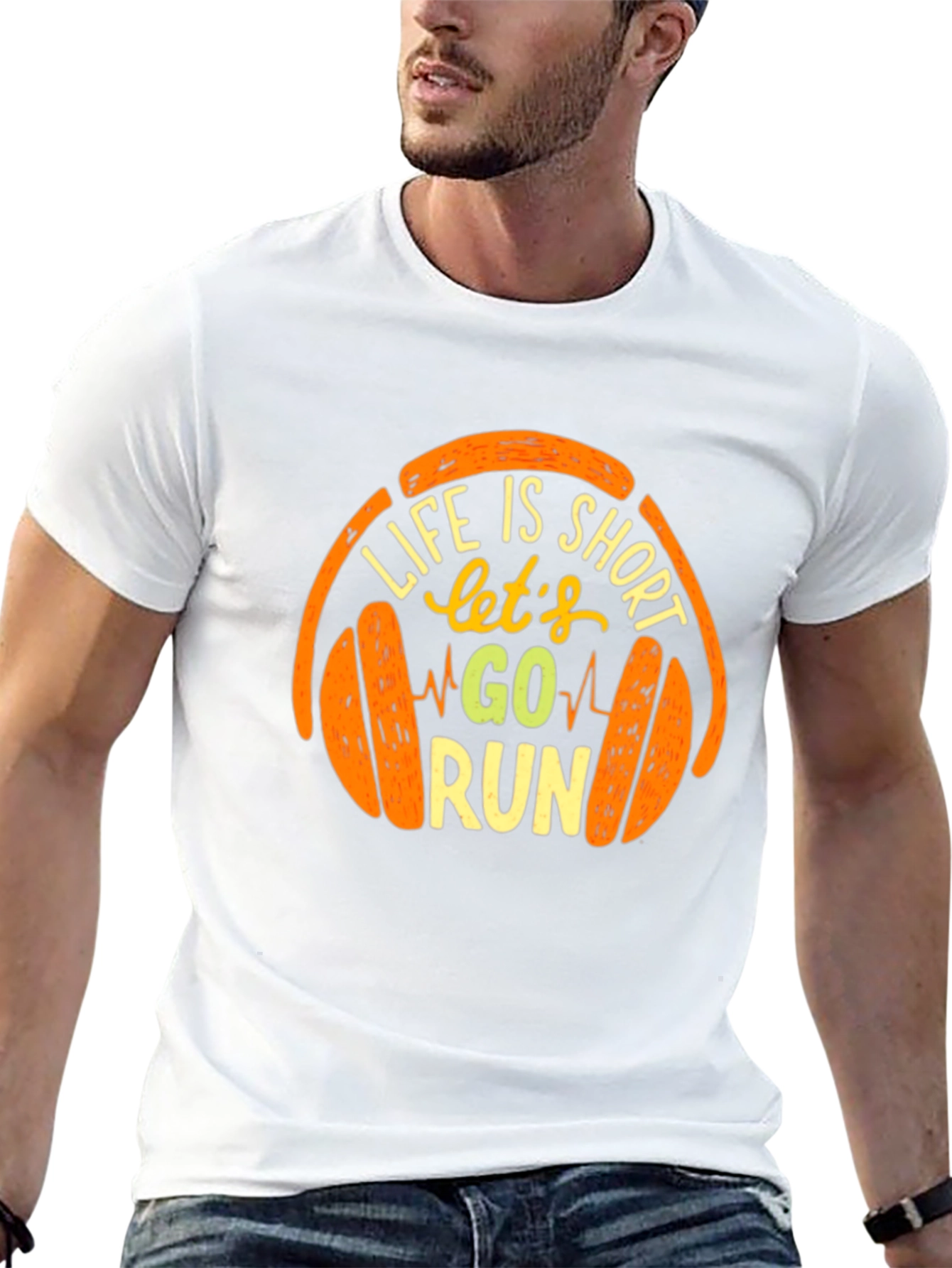 Life is Short Go Run T-Shirt