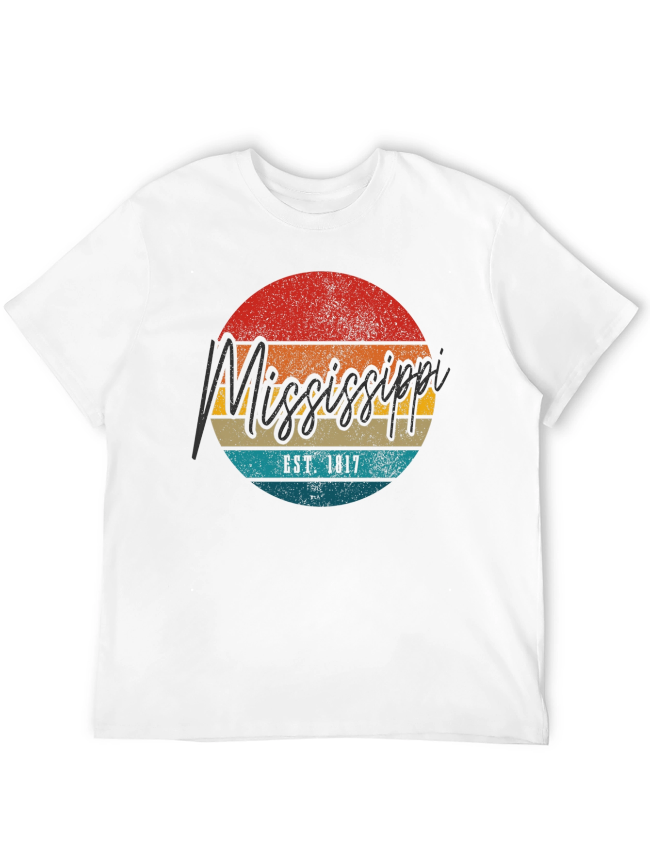 Mississippi Est. 1817 Retro Graphic T-Shirt
