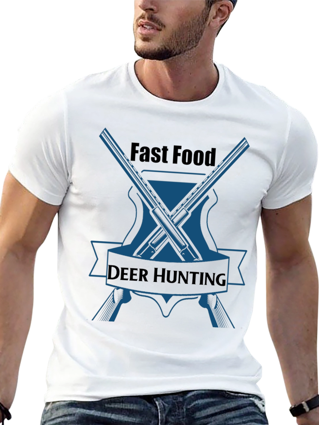 Fast Food Deer Hunting T-Shirt