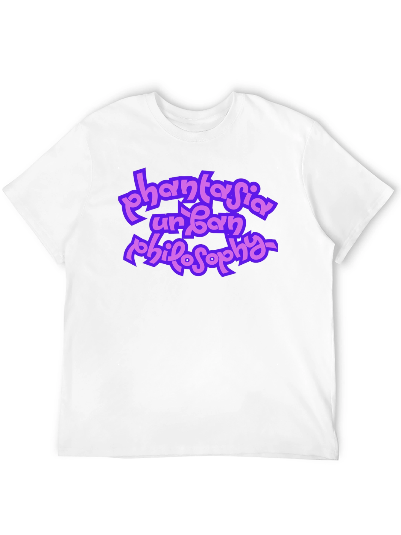 Phantasia Urban Philosophy Graphic Black Tee