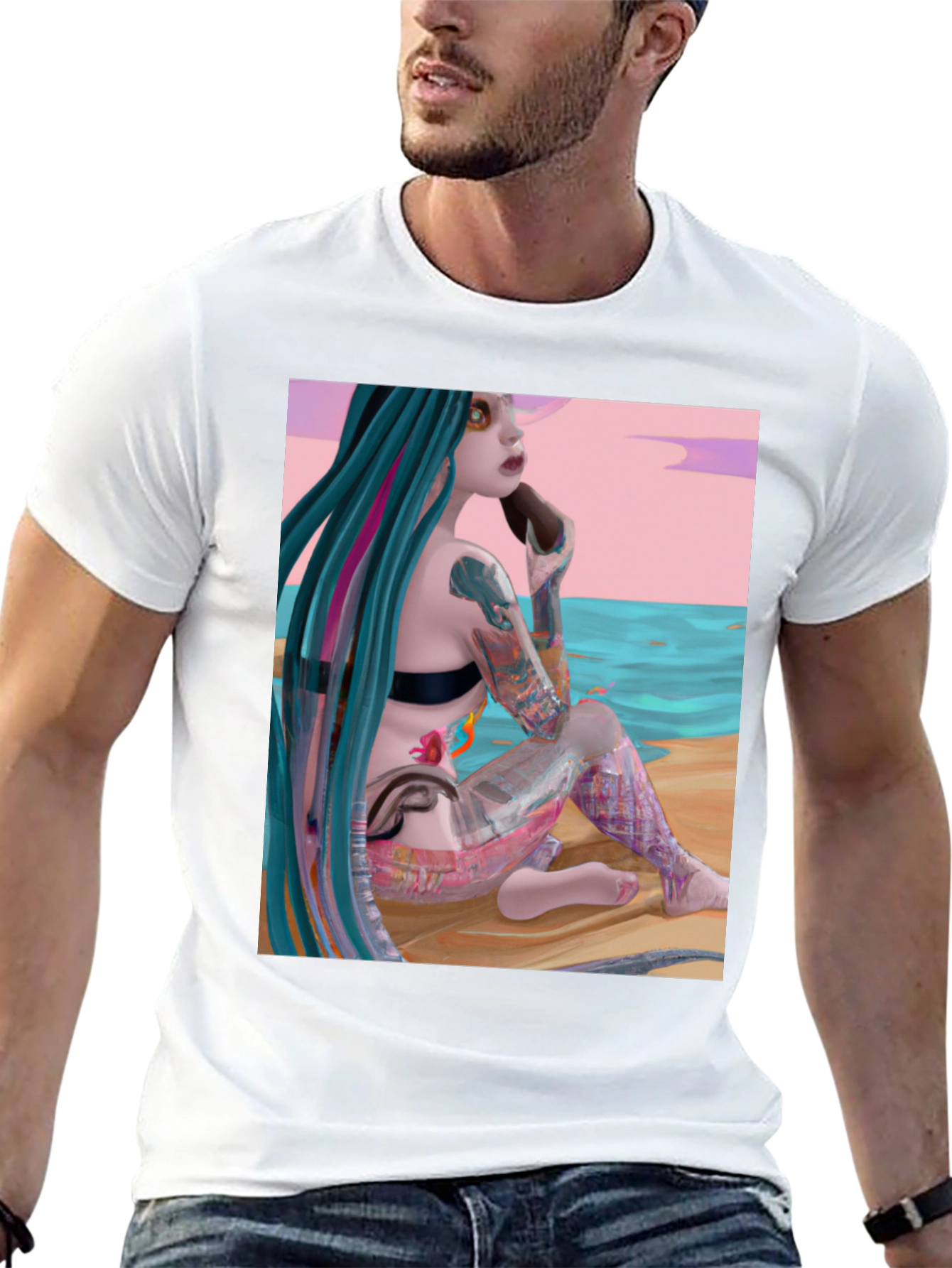 Artistic Mermaid T-Shirt
