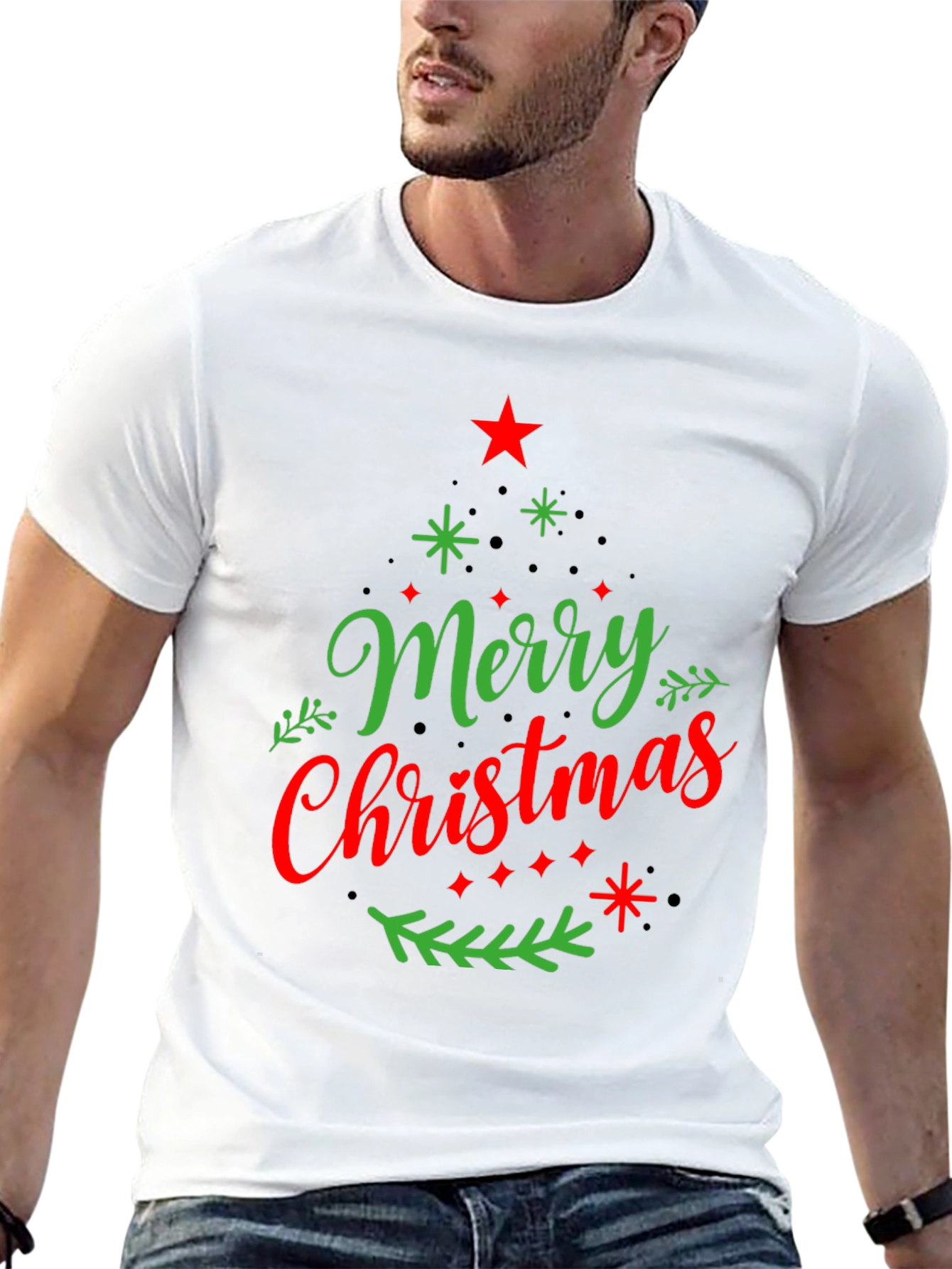 Merry Christmas Tree T-Shirt