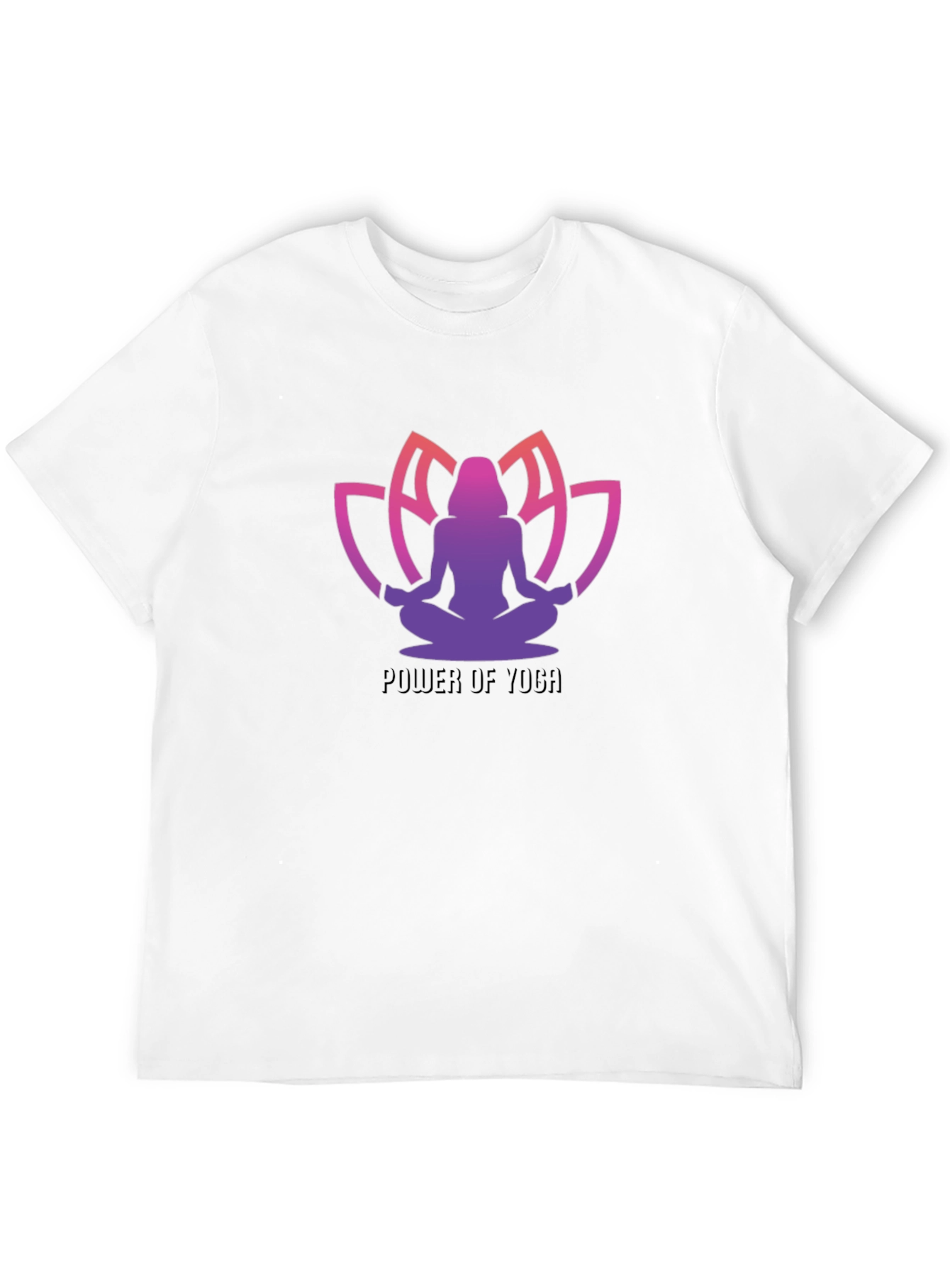 Power of Yoga Black T-Shirt