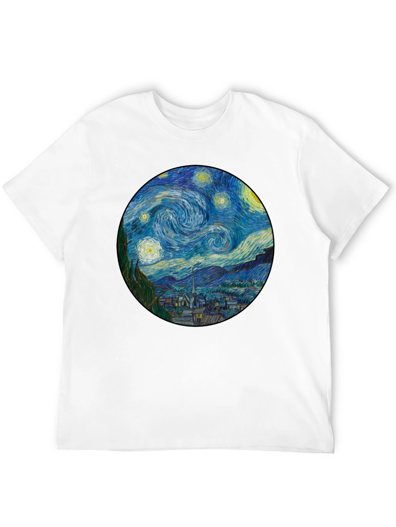 Starry Night Art T-Shirt