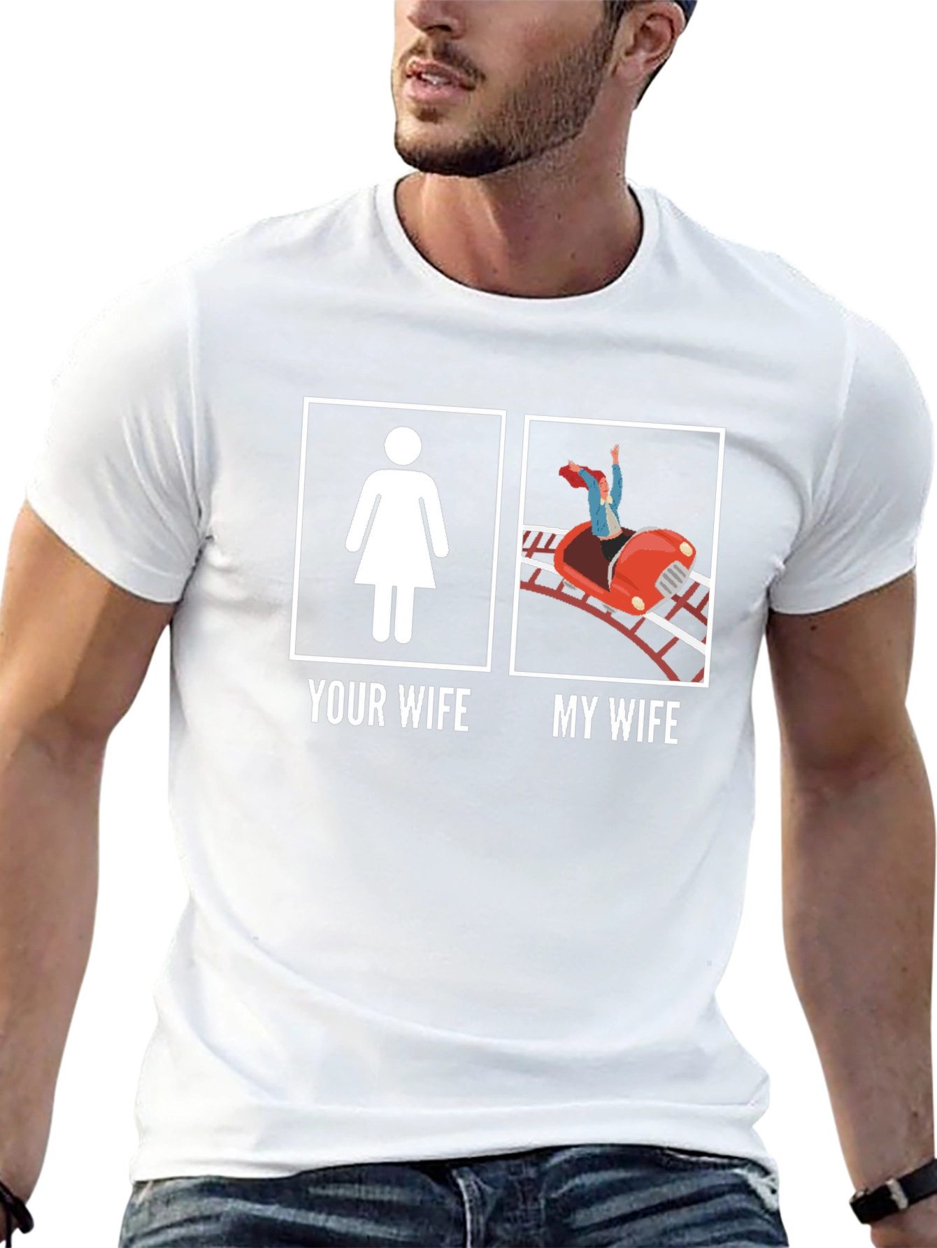 Funny Your Wife My Wife Graphic Tee