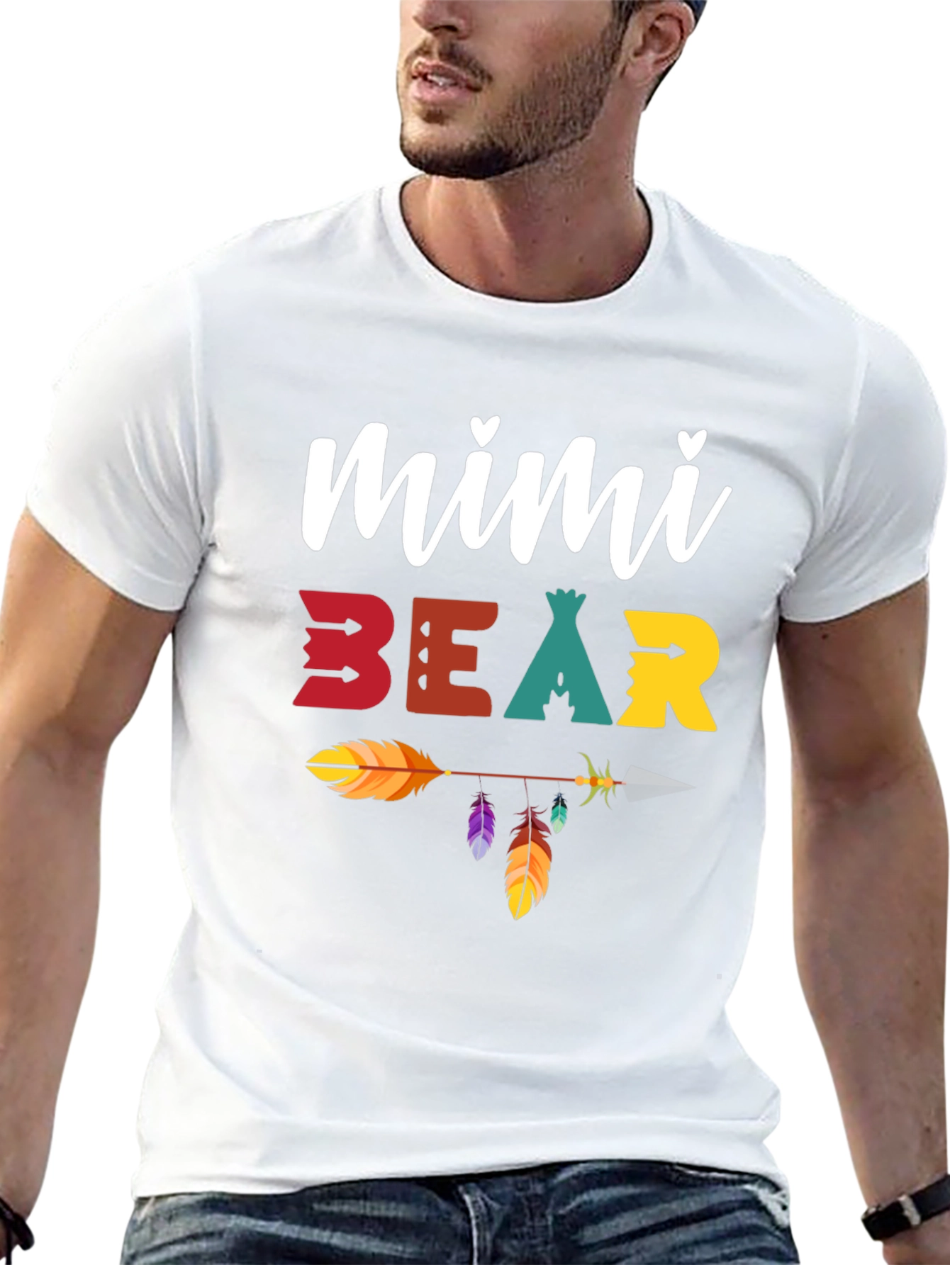 Mimi Bear T-Shirt Arrow Design