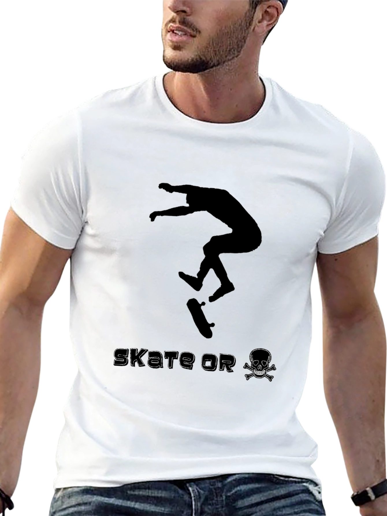 Skate Or Die T-Shirt - Mens Graphic Tee