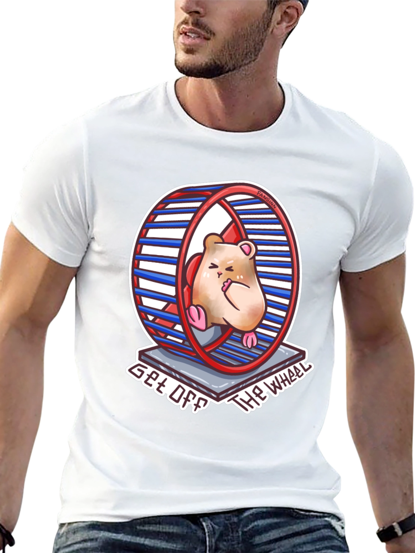 Hamster Wheel T-Shirt - Get Off The Wheel