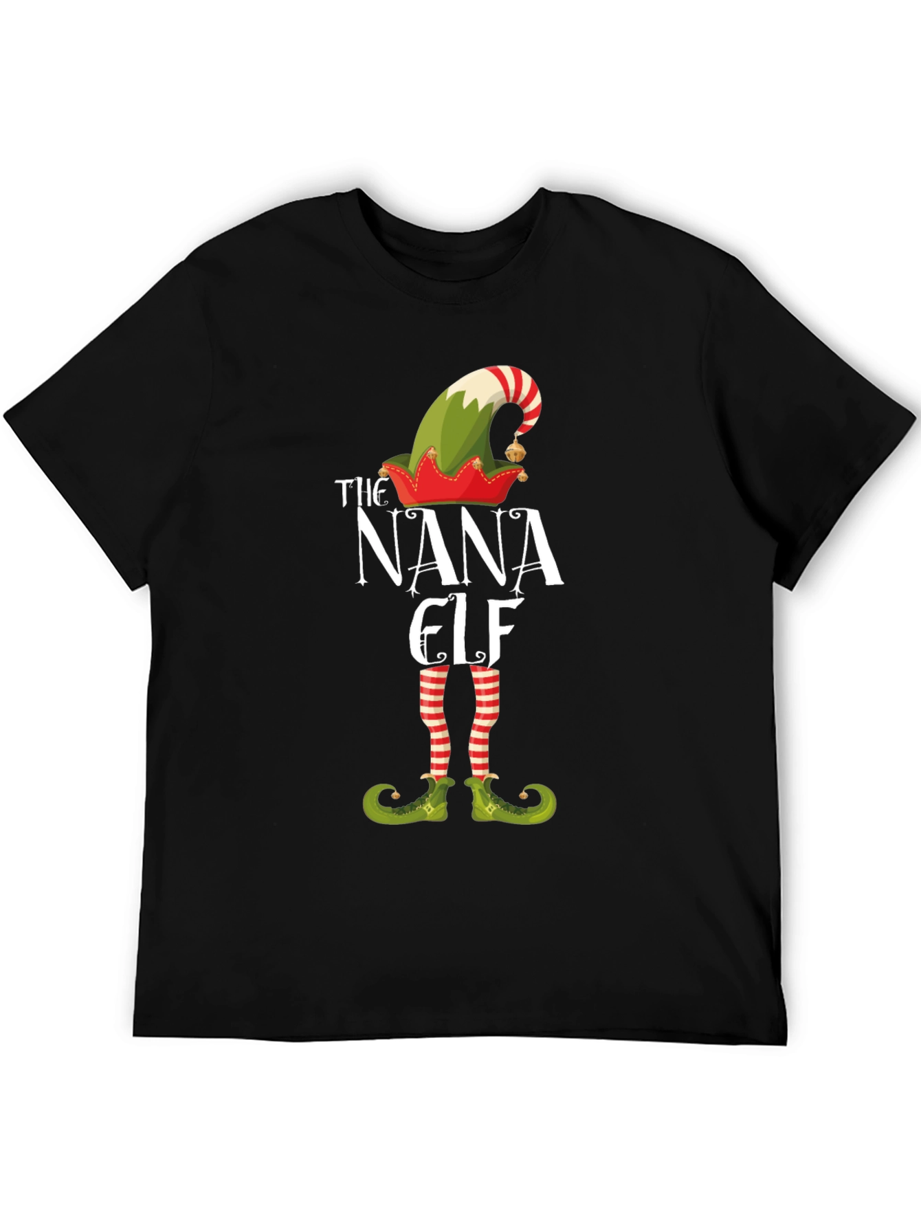 The Nana Elf Christmas T-Shirt