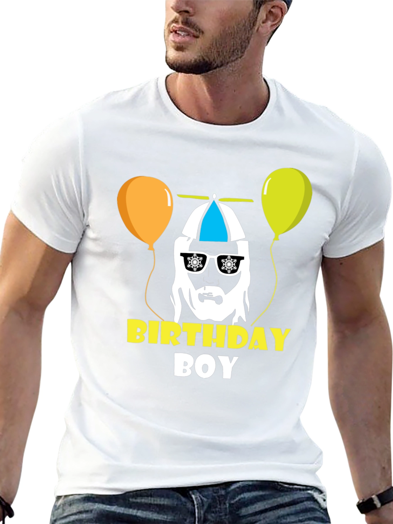 Birthday Boy Graphic Tee - Fun Party Shirt