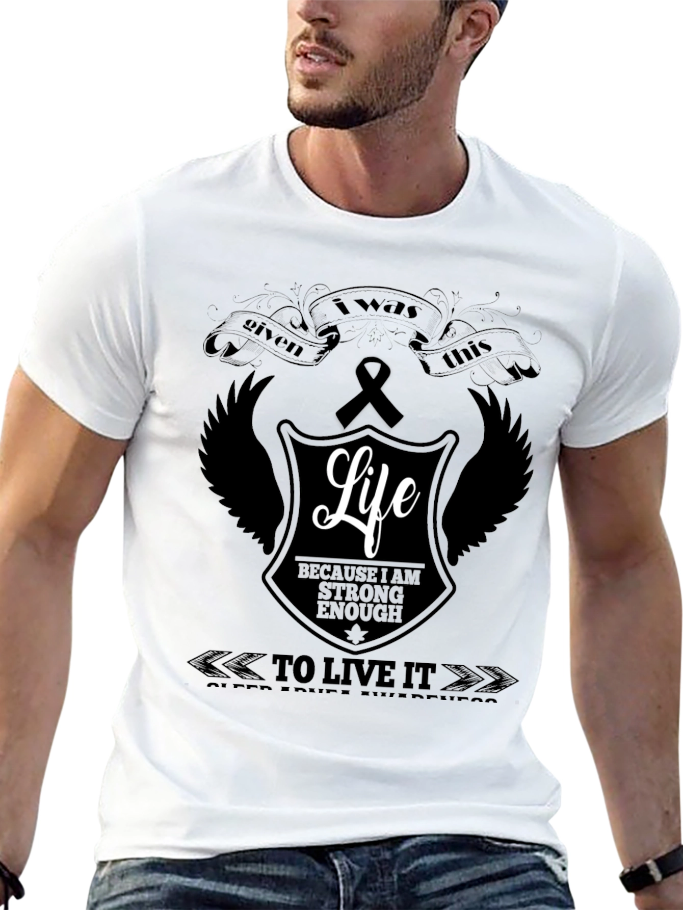 Strong Enough Life Awareness T-Shirt