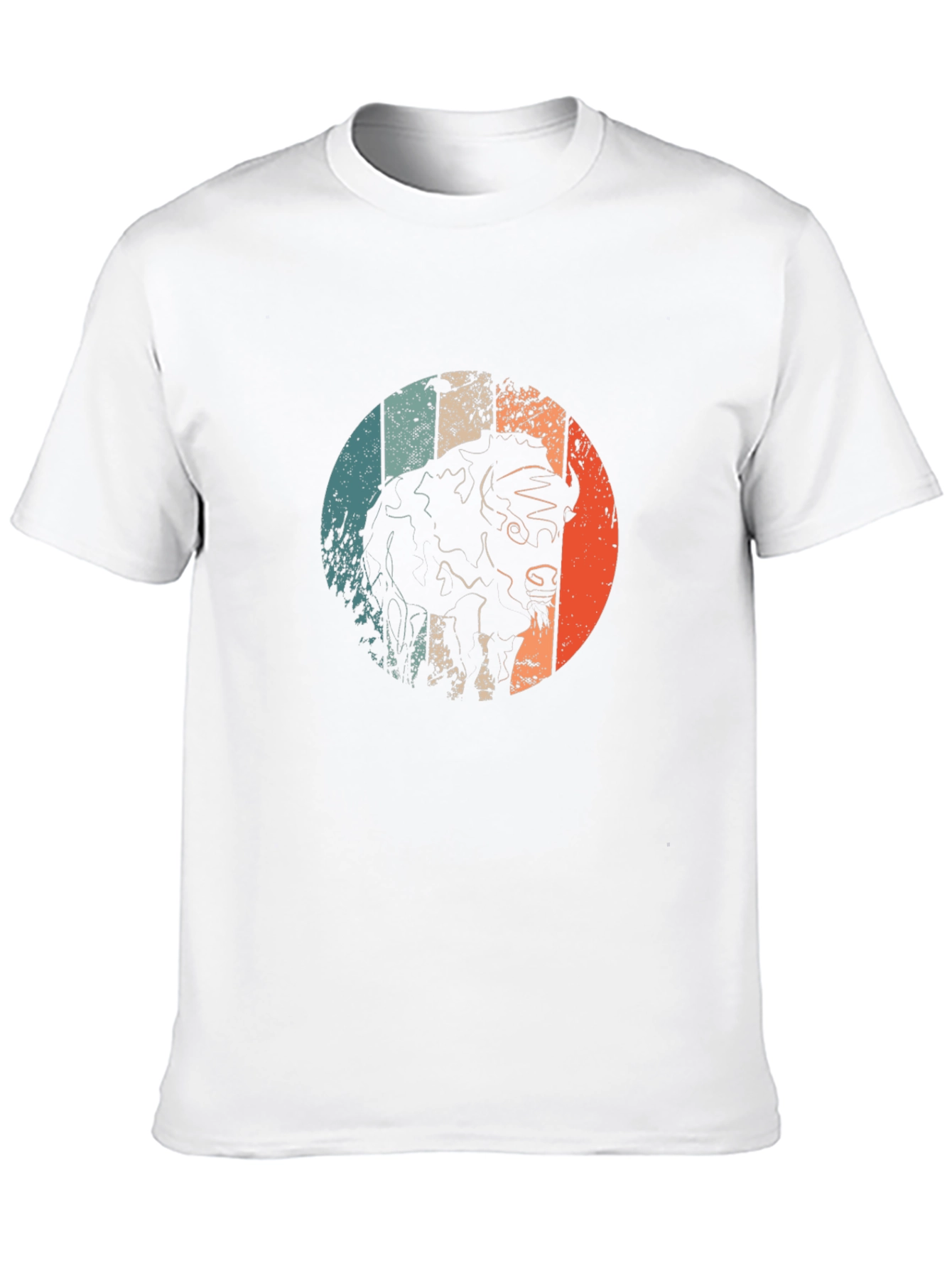 Retro Bison Graphic Tee - Black