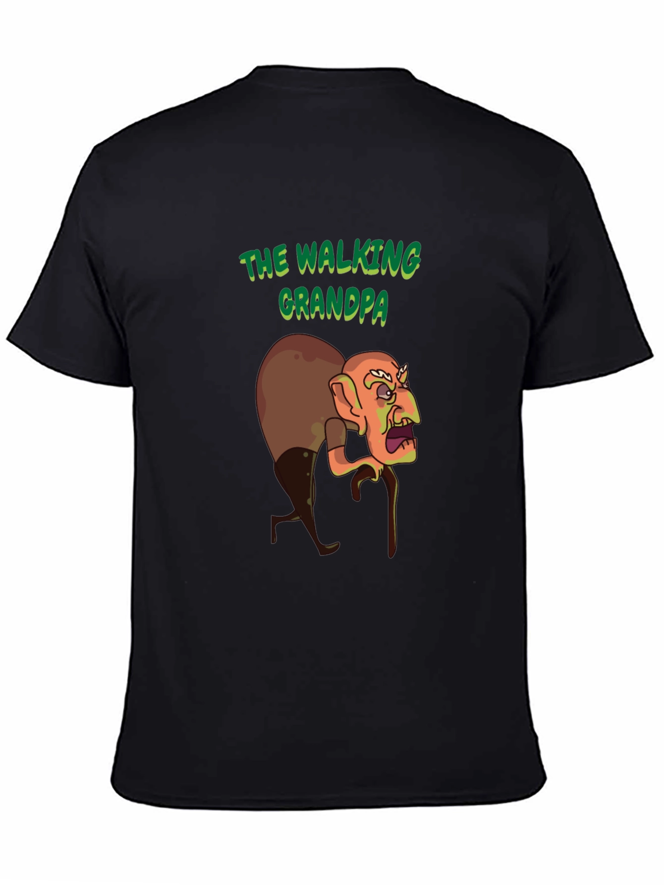 The Walking Grandpa Graphic T-Shirt