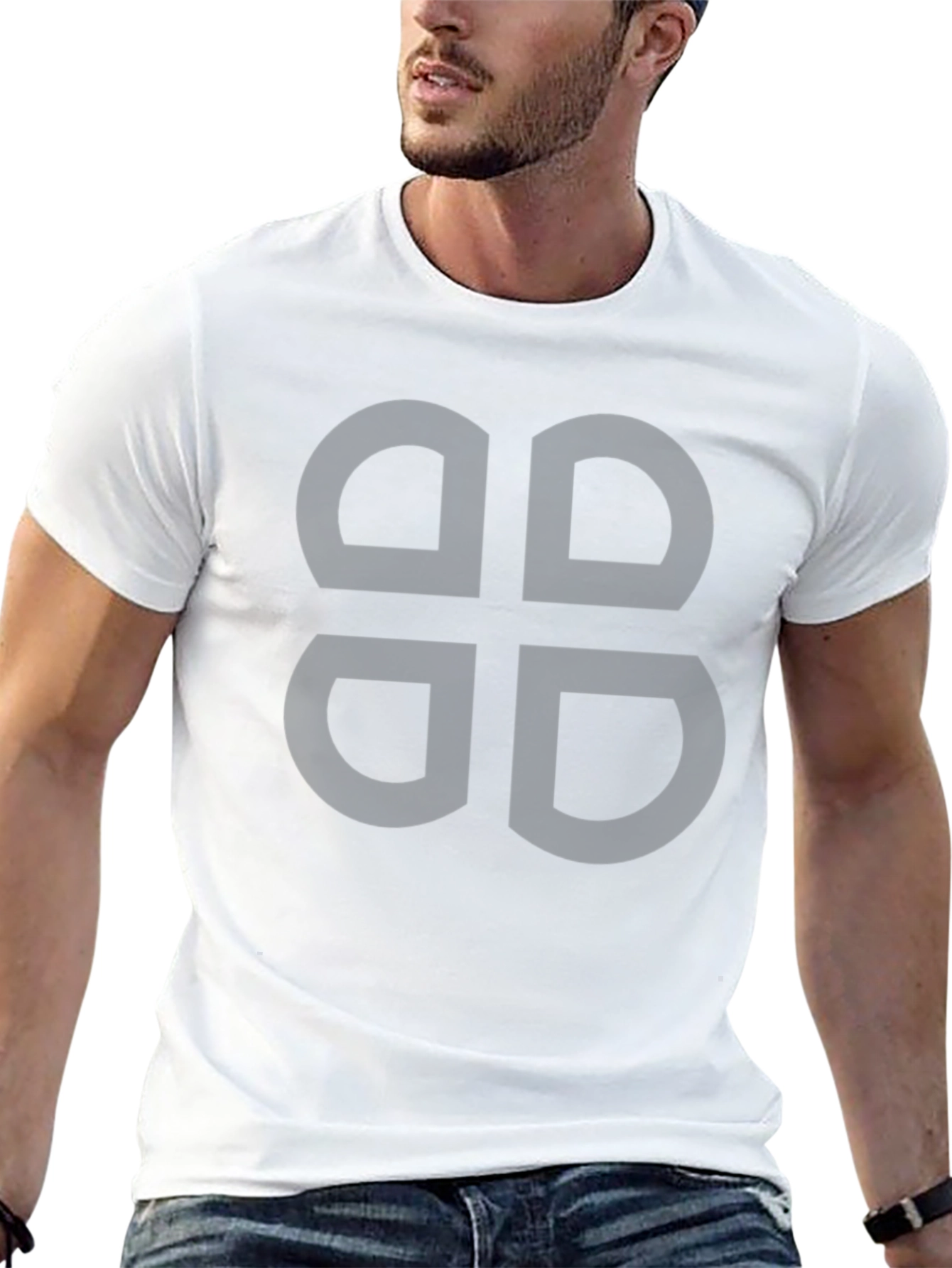 Minimalist Symbol Black T-Shirt