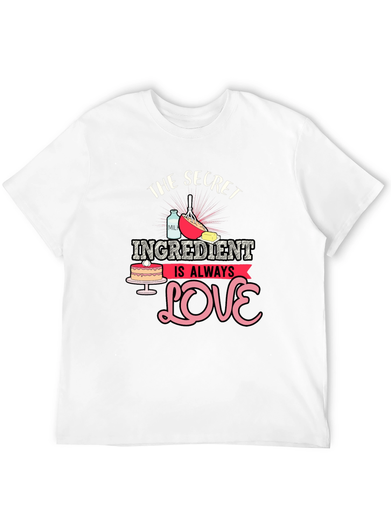 Secret Ingredient Love Black T-Shirt