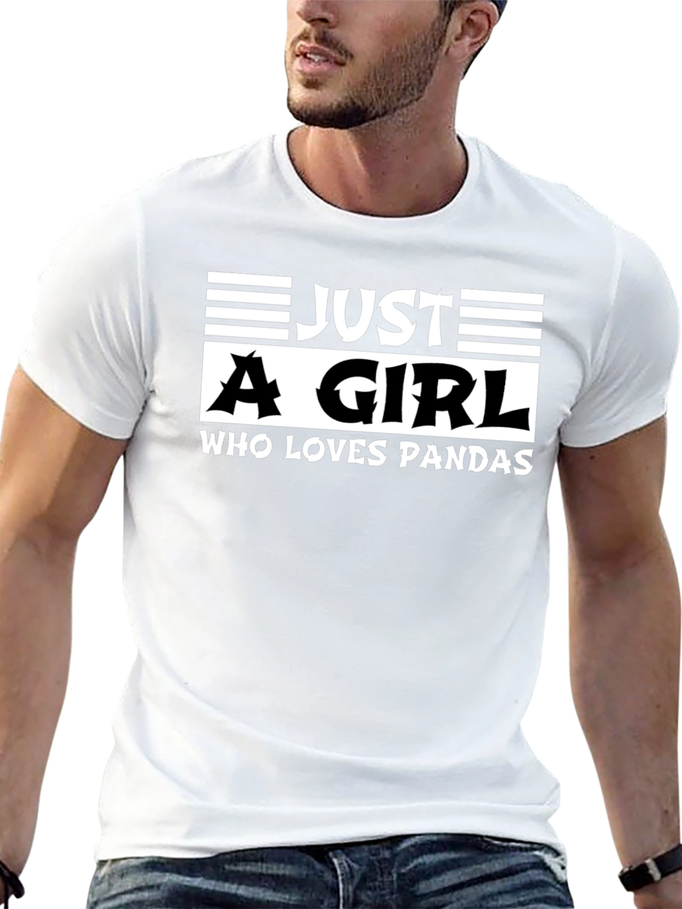 Just A Girl Who Loves Pandas T-Shirt