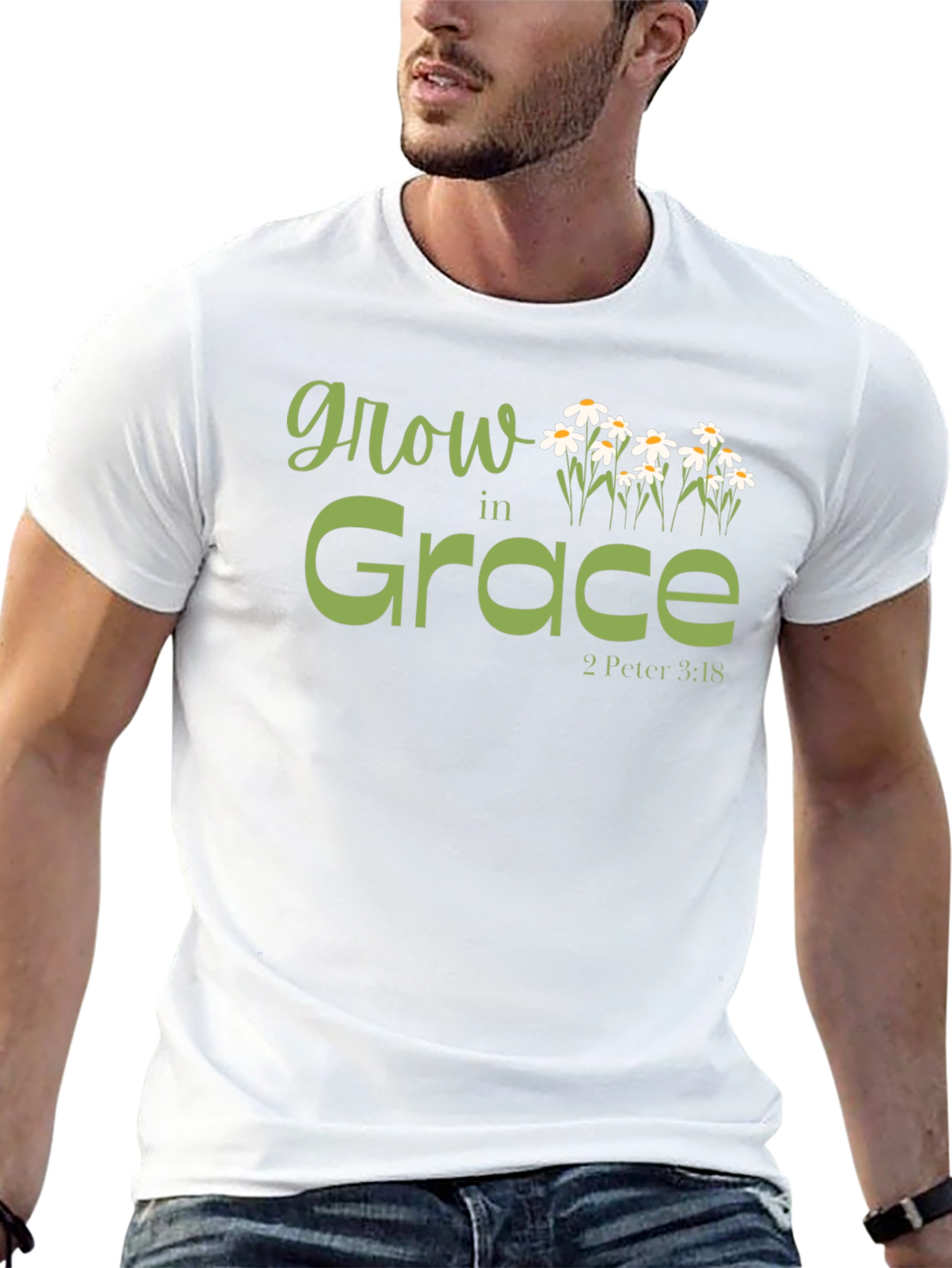 Grow in Grace Christian T-Shirt