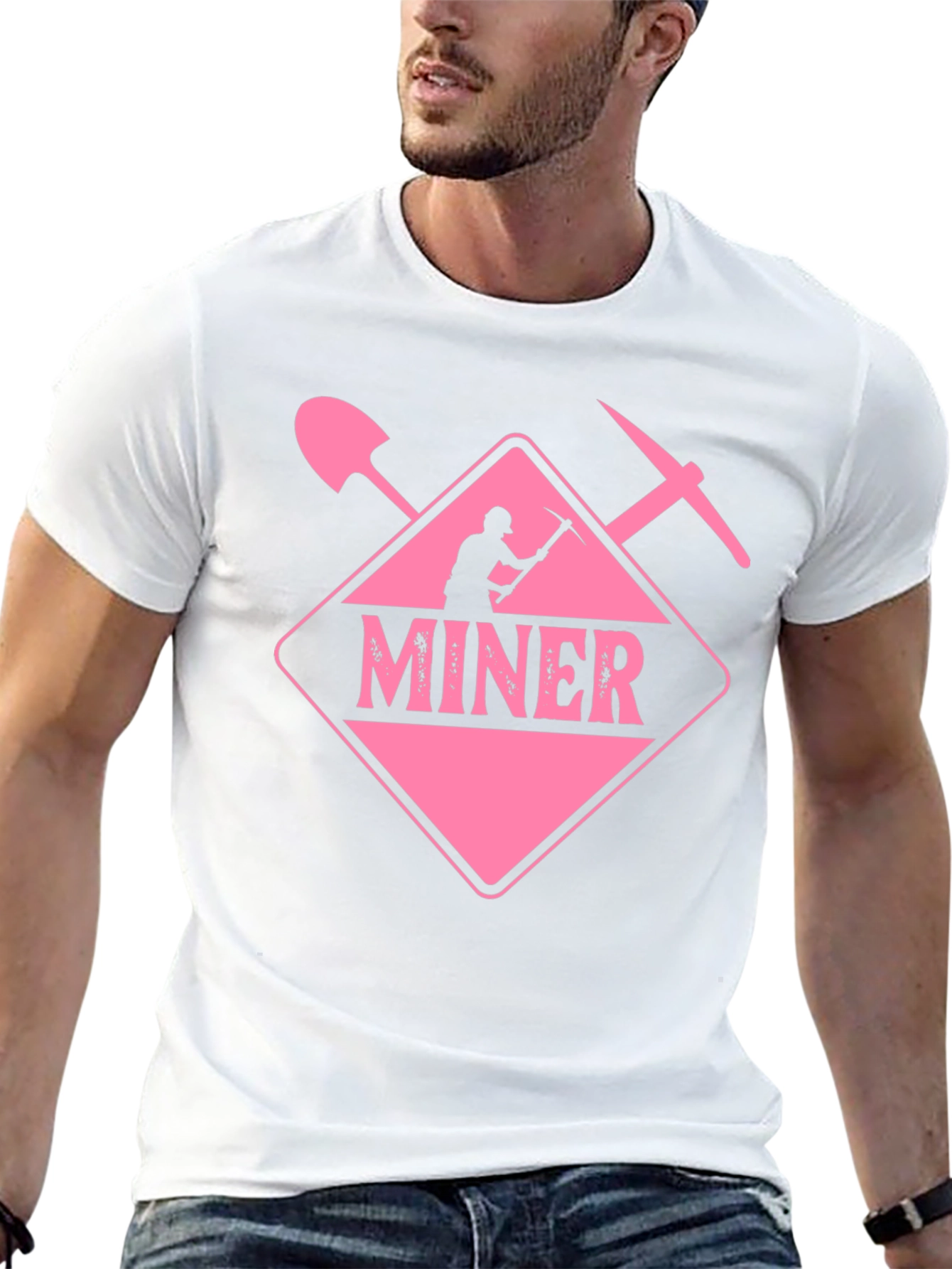 Miner Graphic T-Shirt