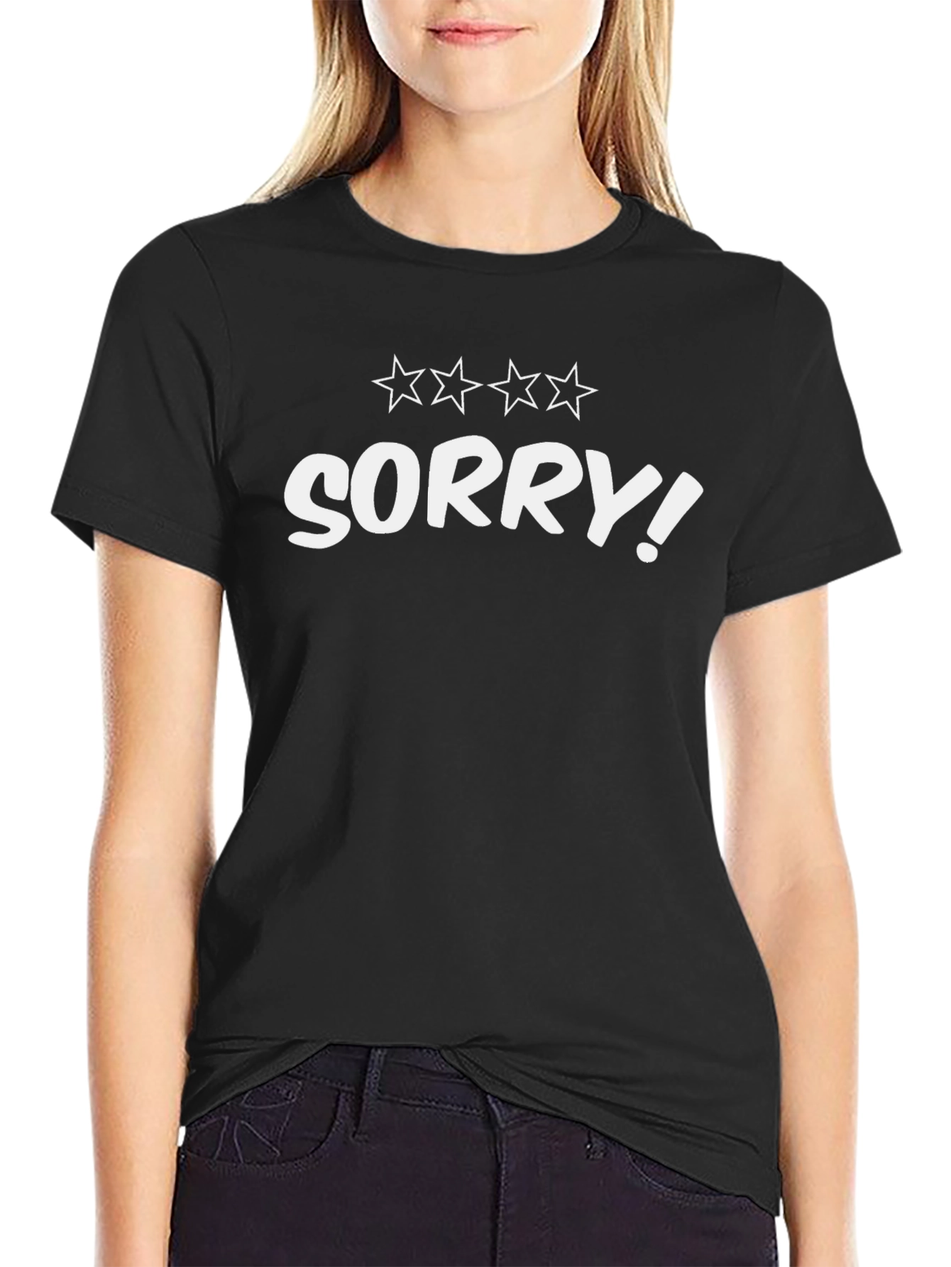 Sorry! Graphic T-Shirt - Stylish Casual Wear