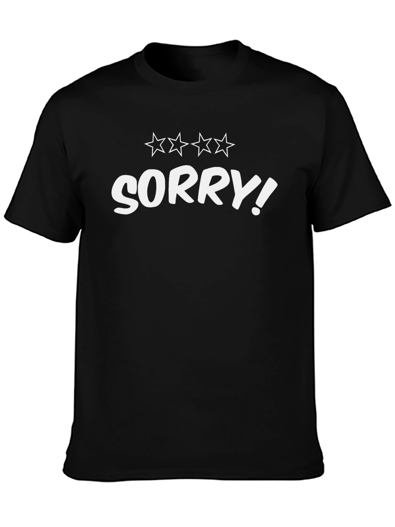 Sorry! Graphic T-Shirt - Stylish Casual Wear