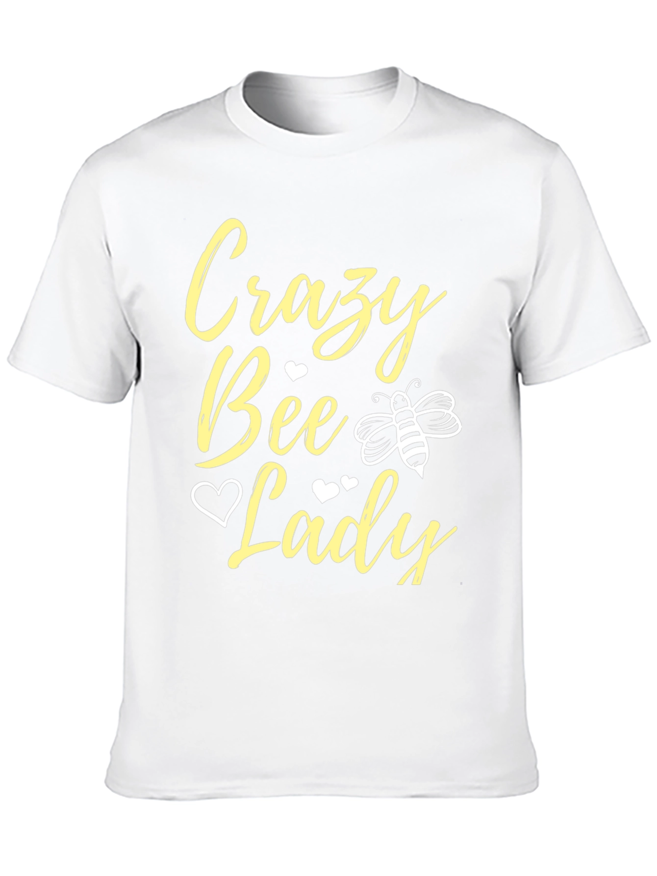 Crazy Bee Lady T-Shirt - Black