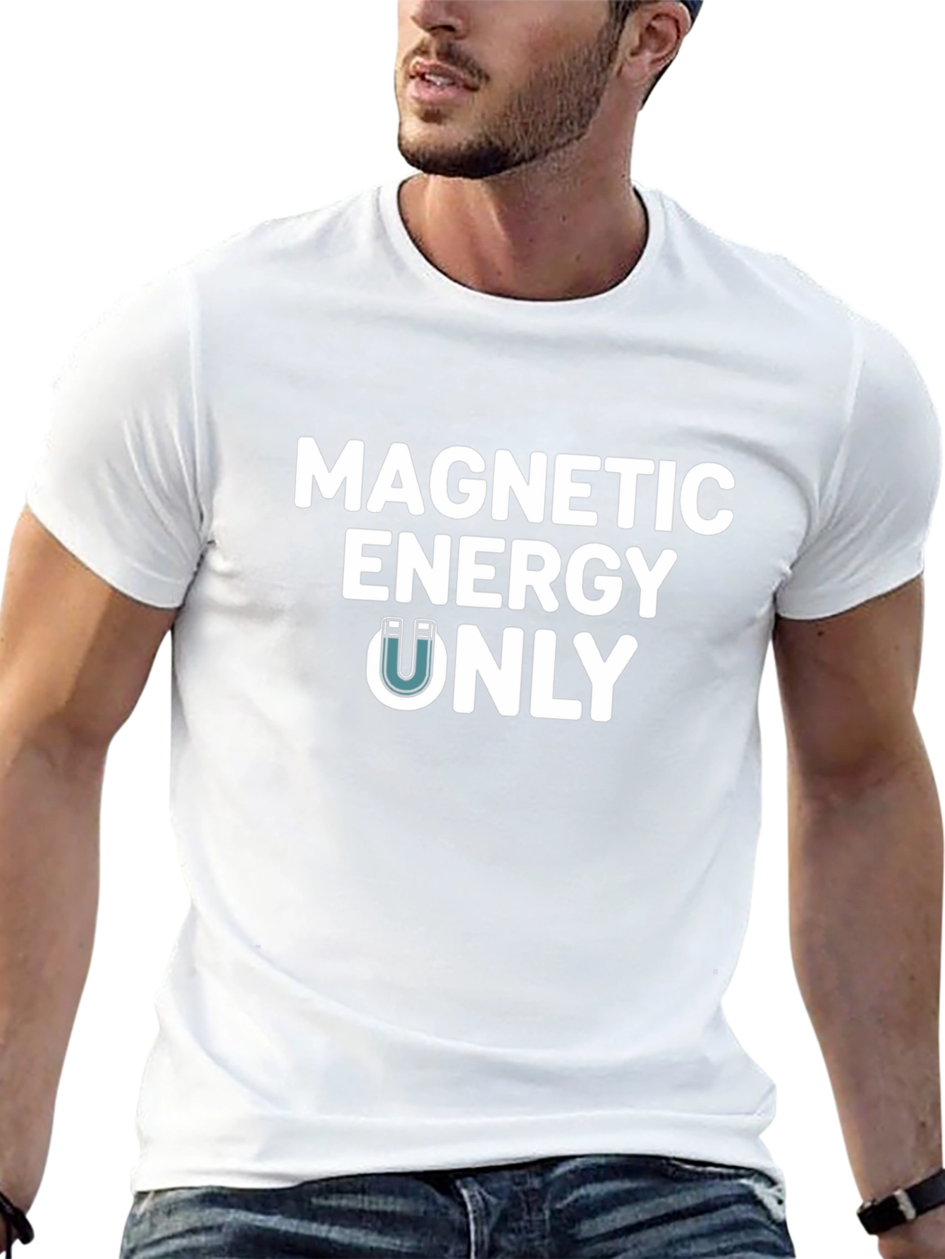 Magnetic Energy Only Graphic T-Shirt