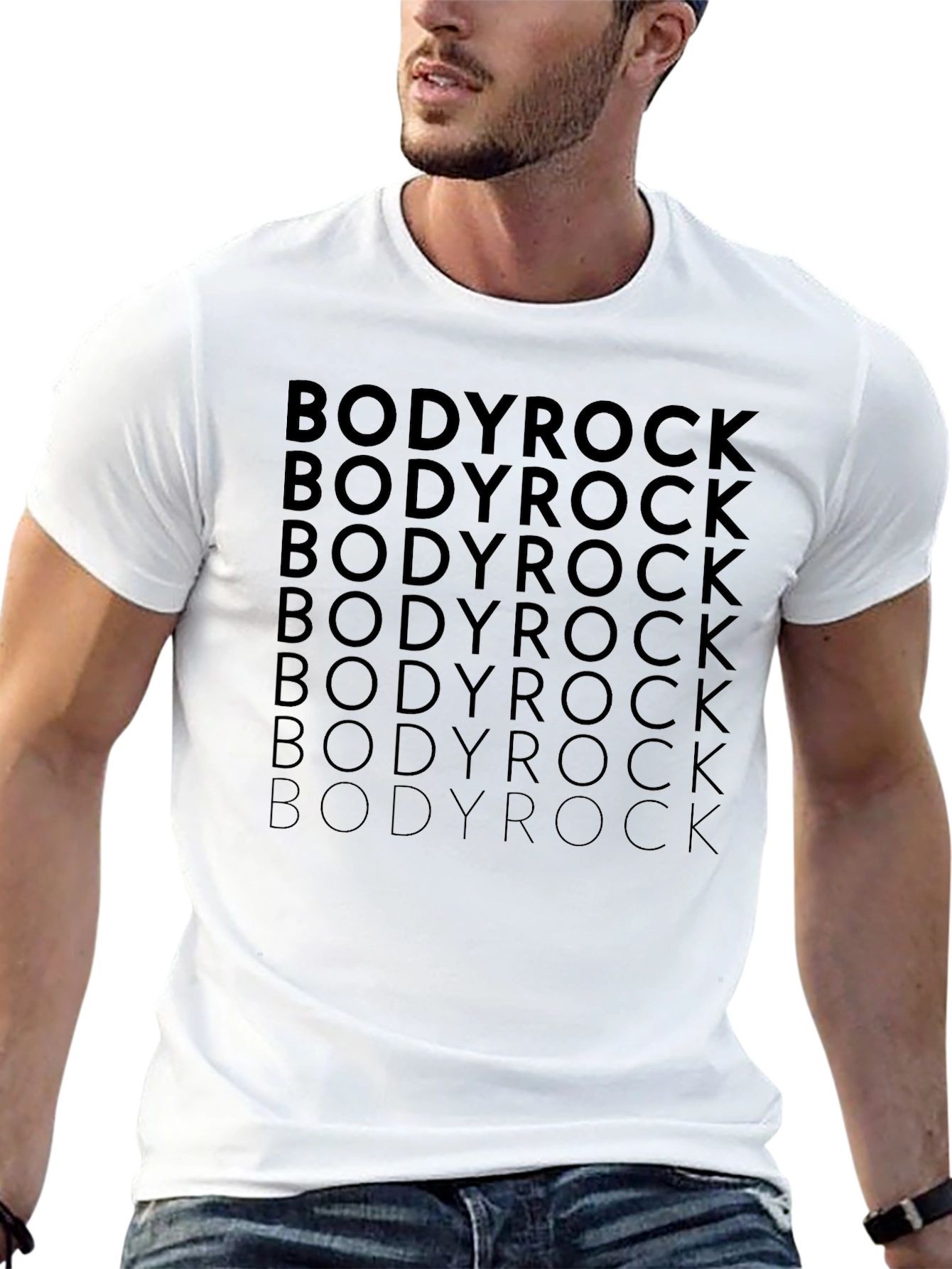 Bodyrock T-Shirt - Black Graphic Tee