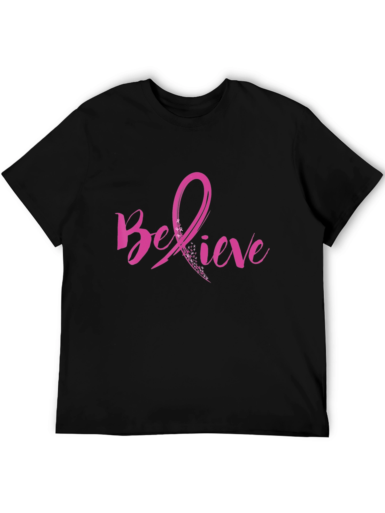 Believe Pink Ribbon T-Shirt