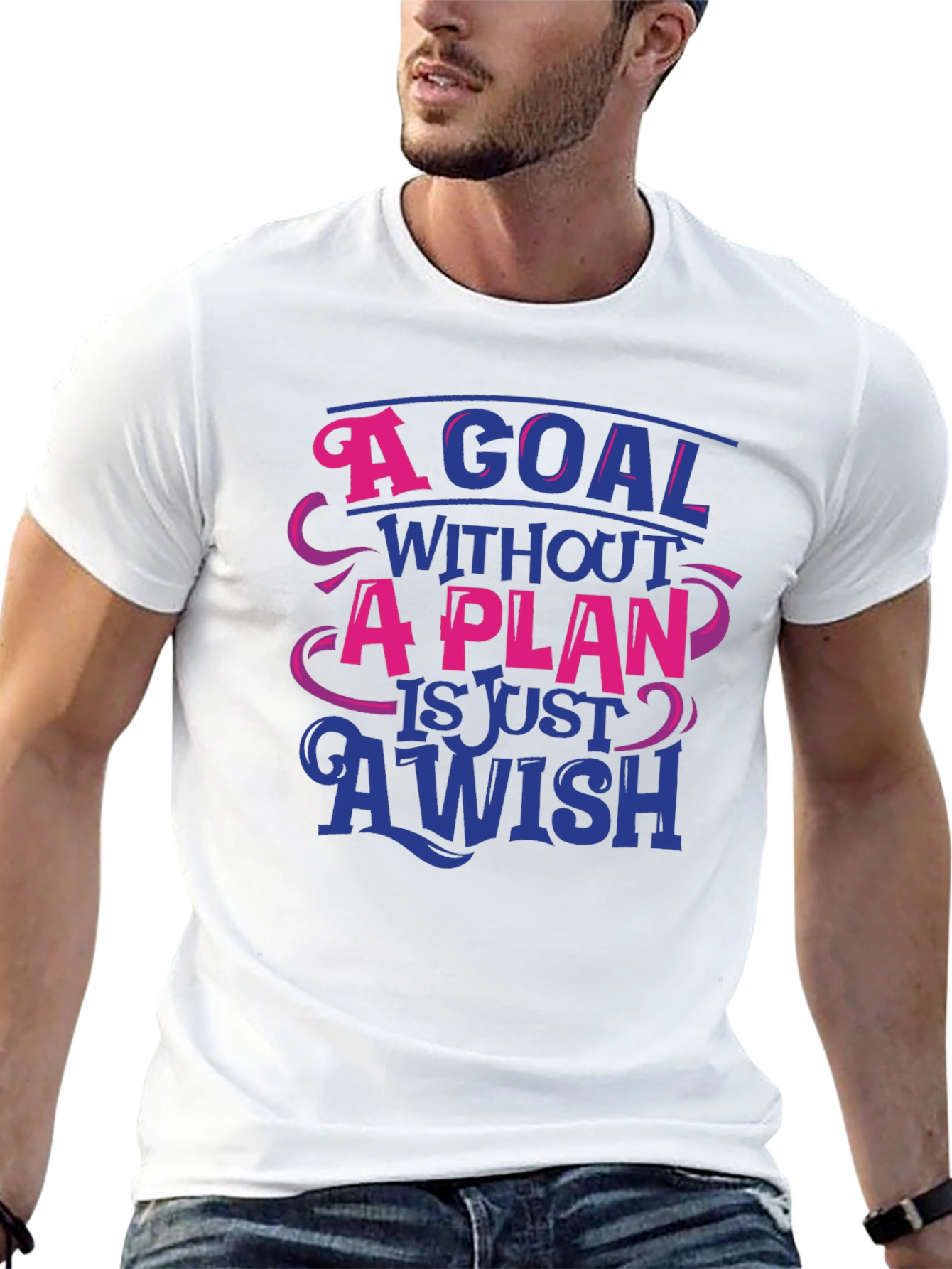 Goal Without a Plan Graphic Tee