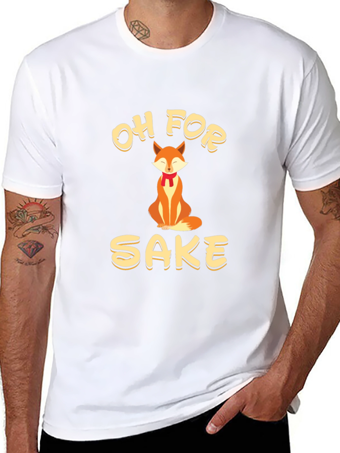 Oh For Fox Sake - Funny Graphic Tee