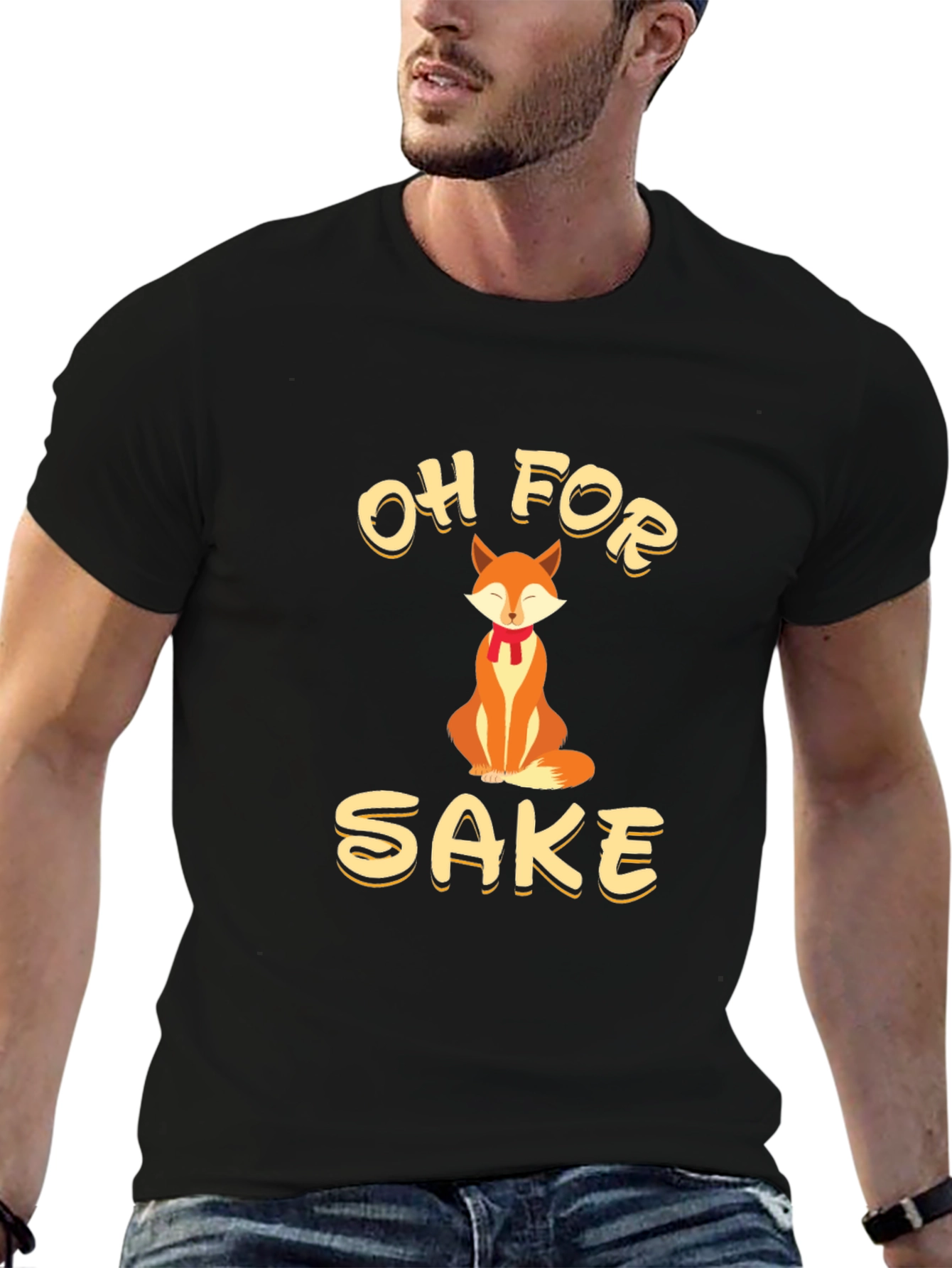 Oh For Fox Sake - Funny Graphic Tee