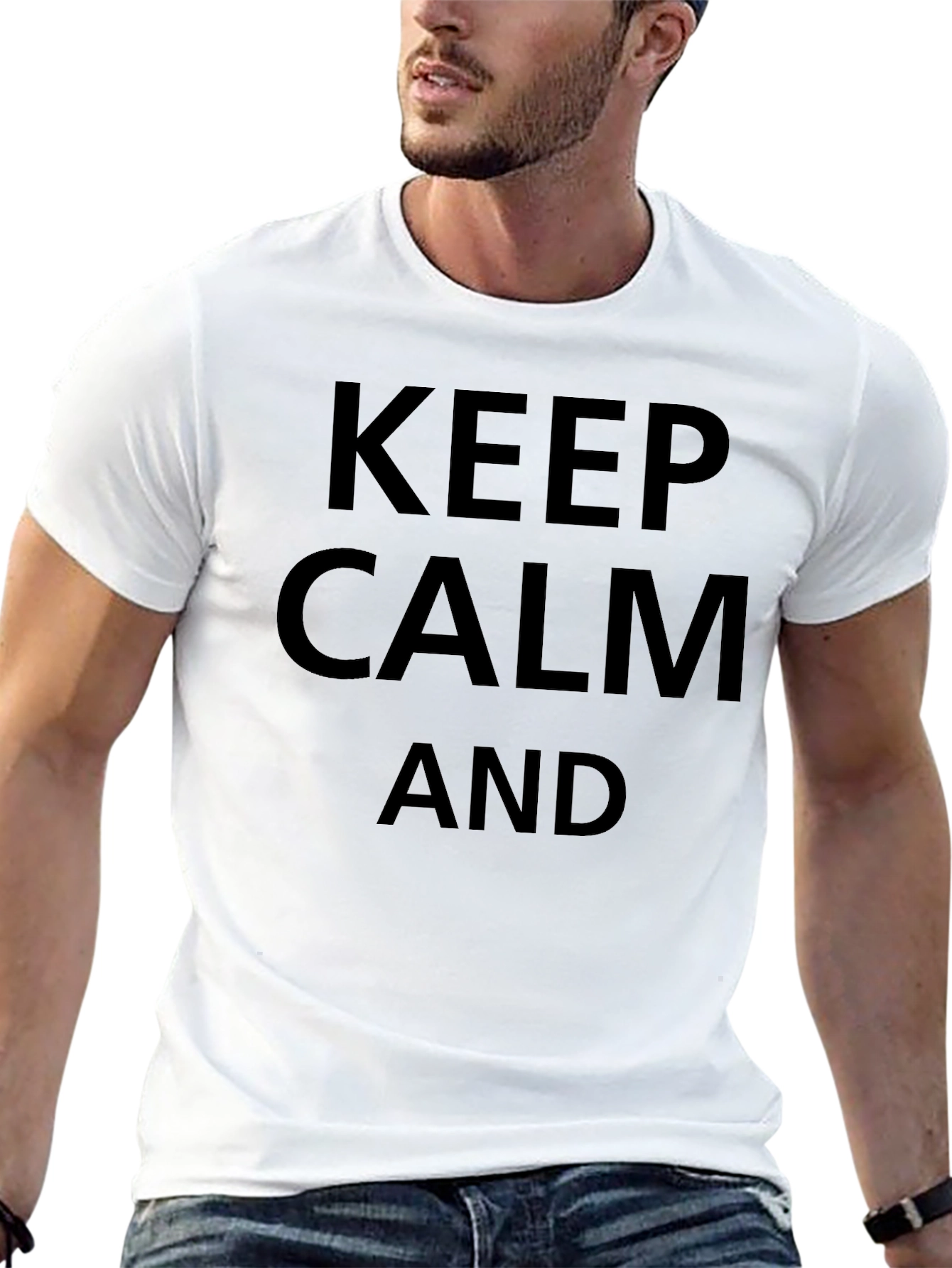 Keep Calm T-Shirt - Mens Graphic Tee