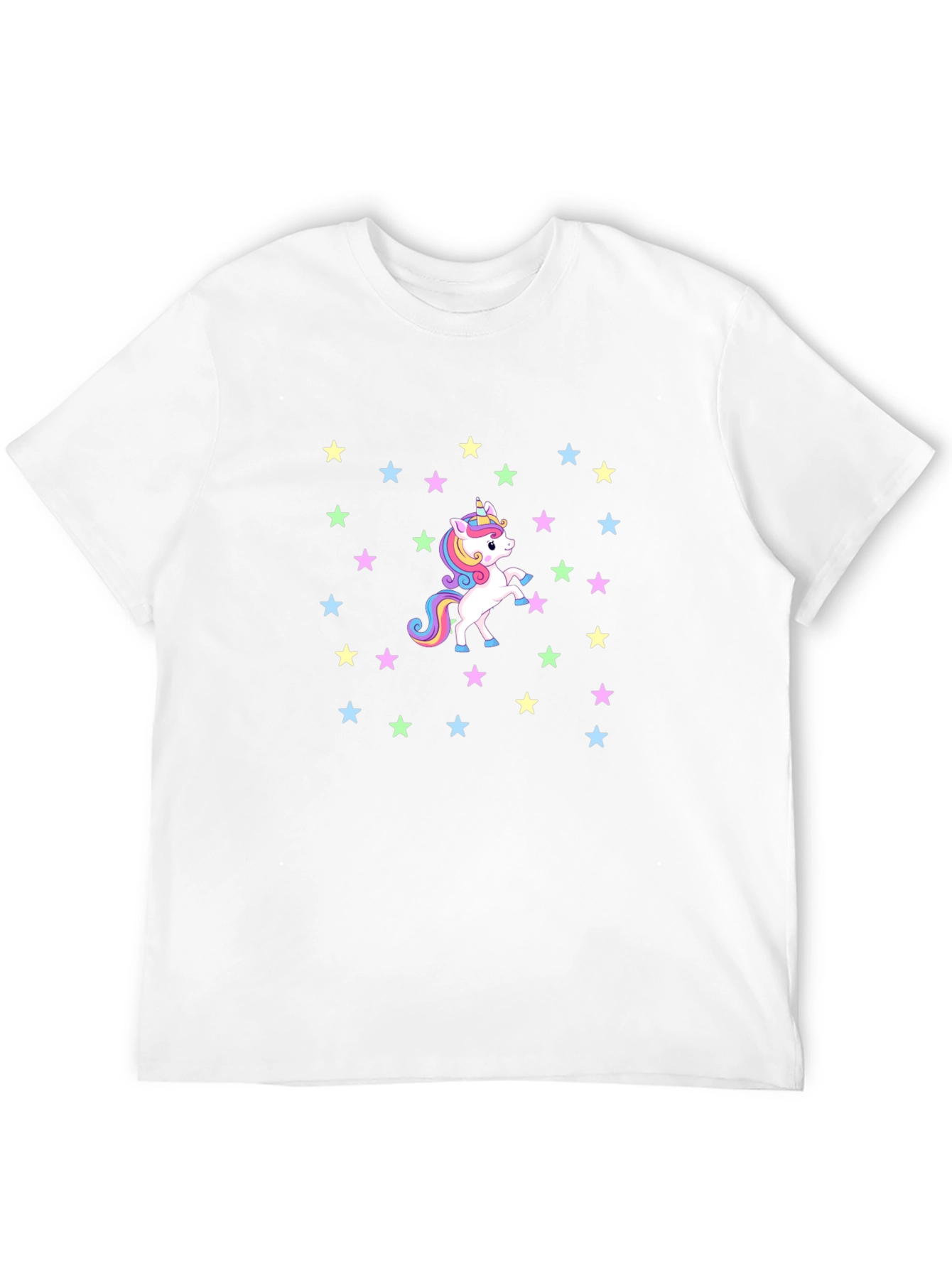 Unicorn Starry Black T-Shirt