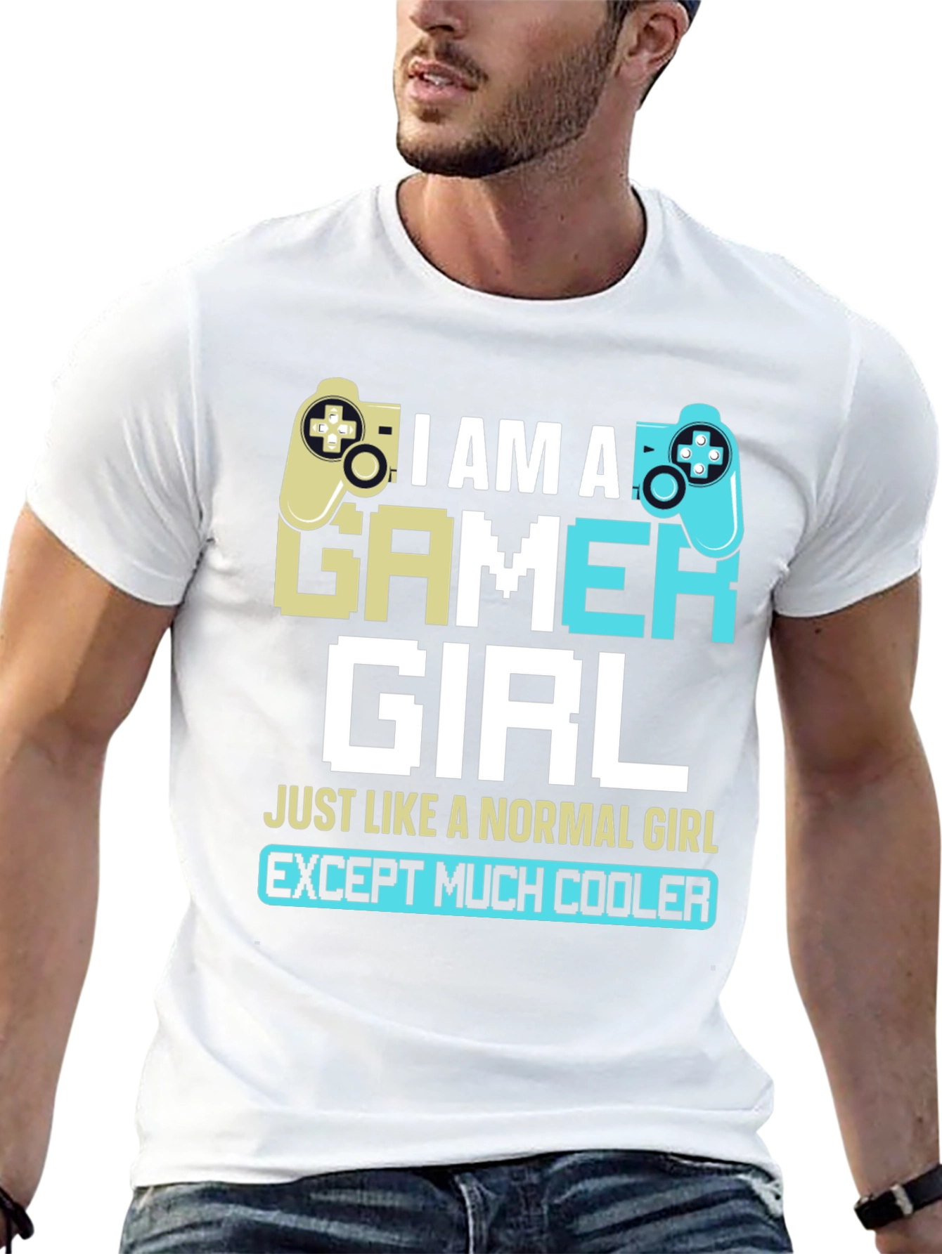 I Am A Gamer Girl Graphic T-Shirt