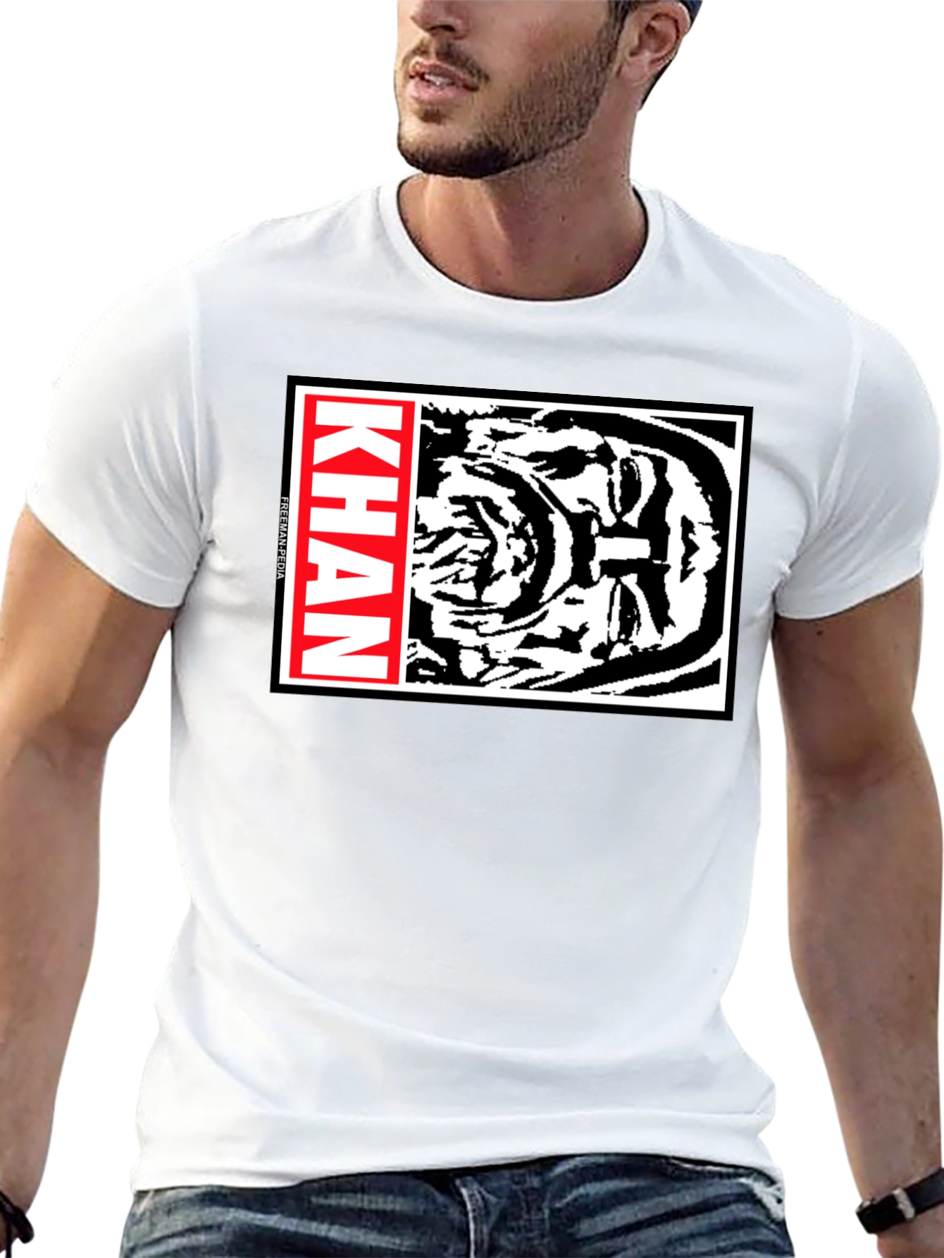 Bold Graphic Tee - Khan Tribute Shirt