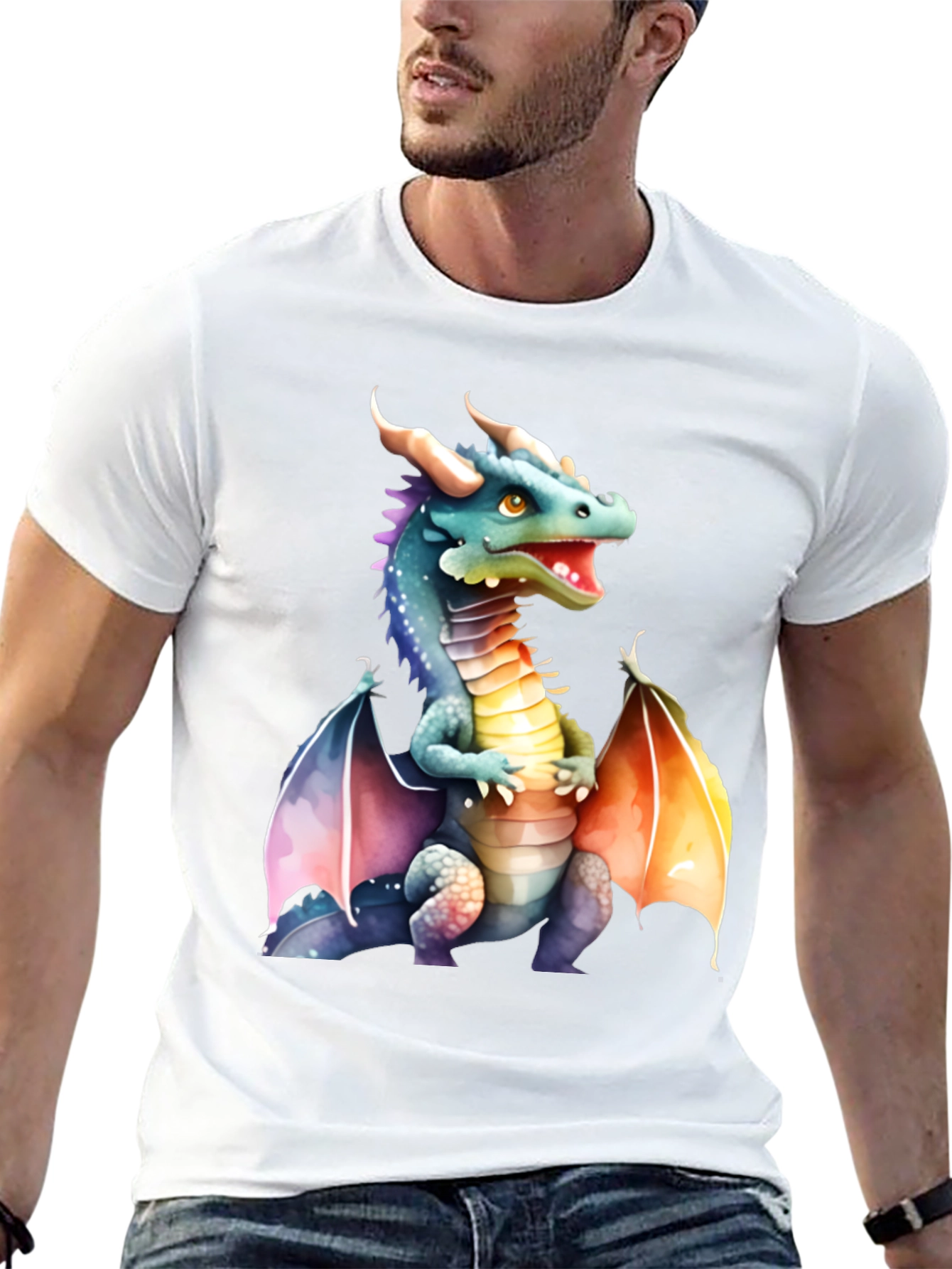 Cool Dragon Graphic Tee - Unisex