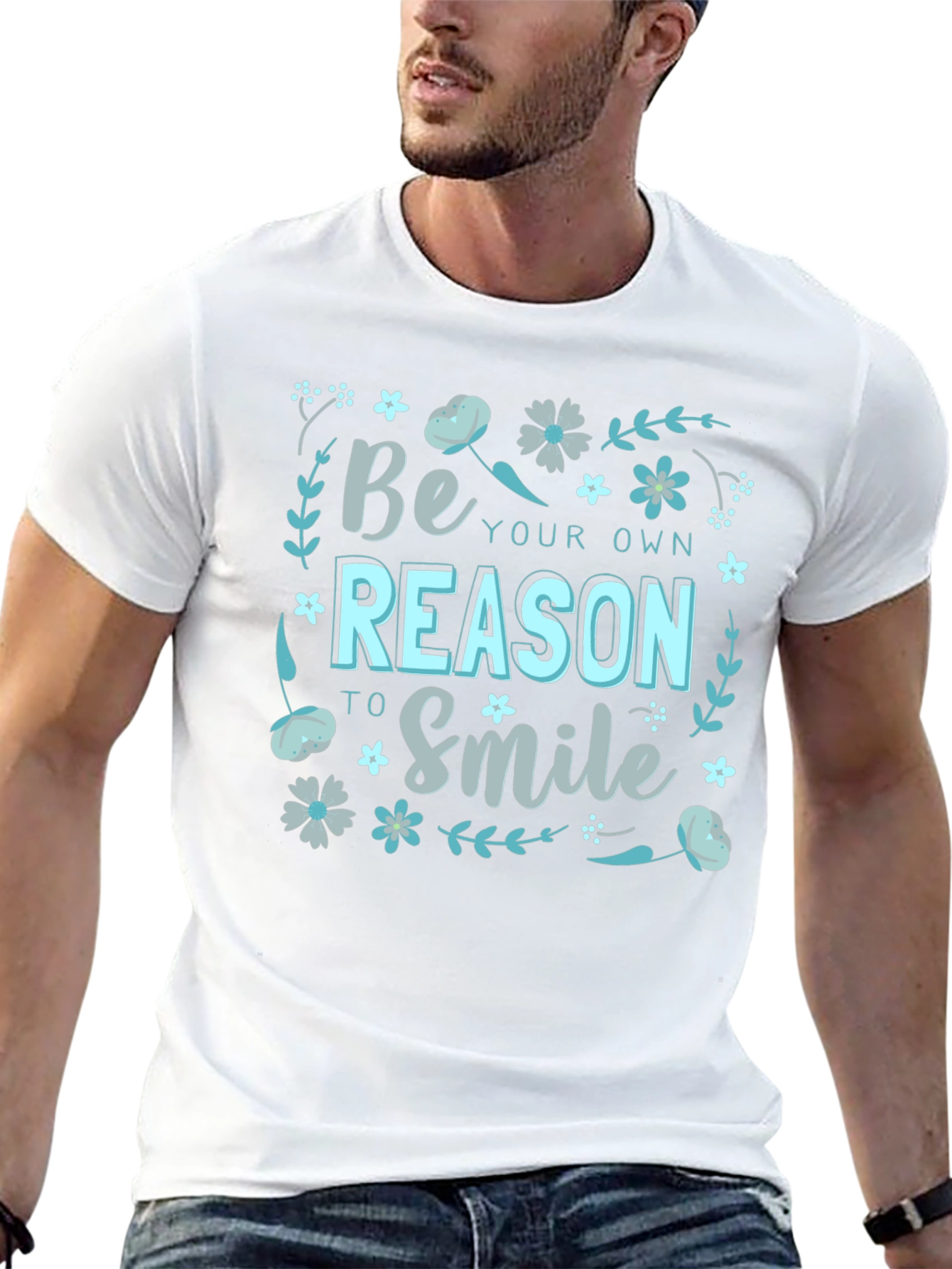 Be Your Own Reason to Smile Graphic T-Shirt