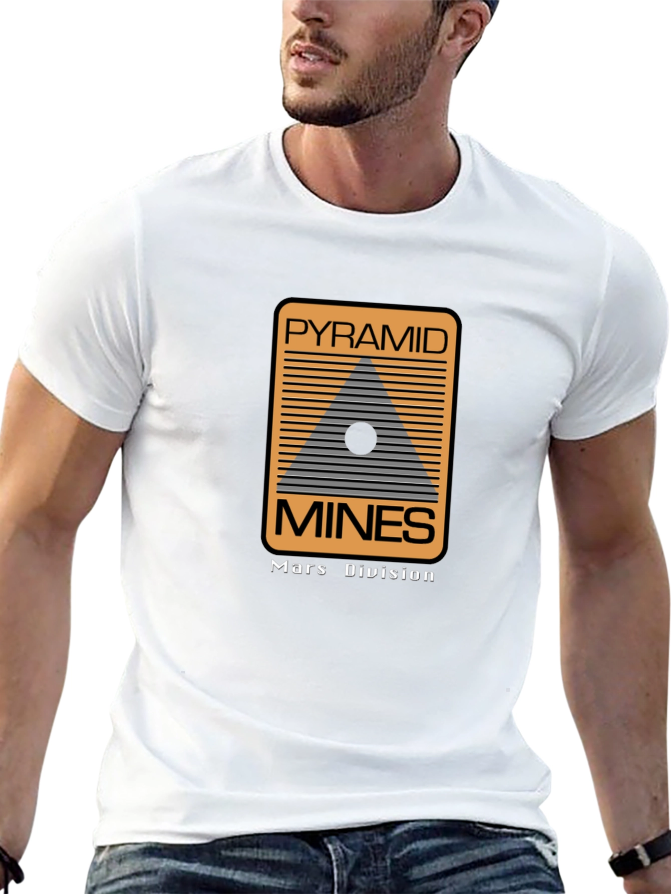 Pyramid Mines Mars Division Black T-Shirt