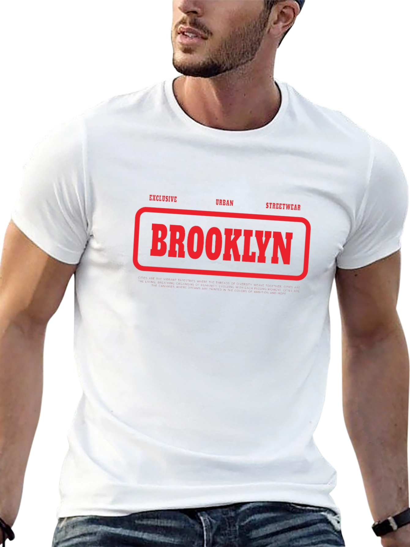 Brooklyn Urban Streetwear Graphic Tee