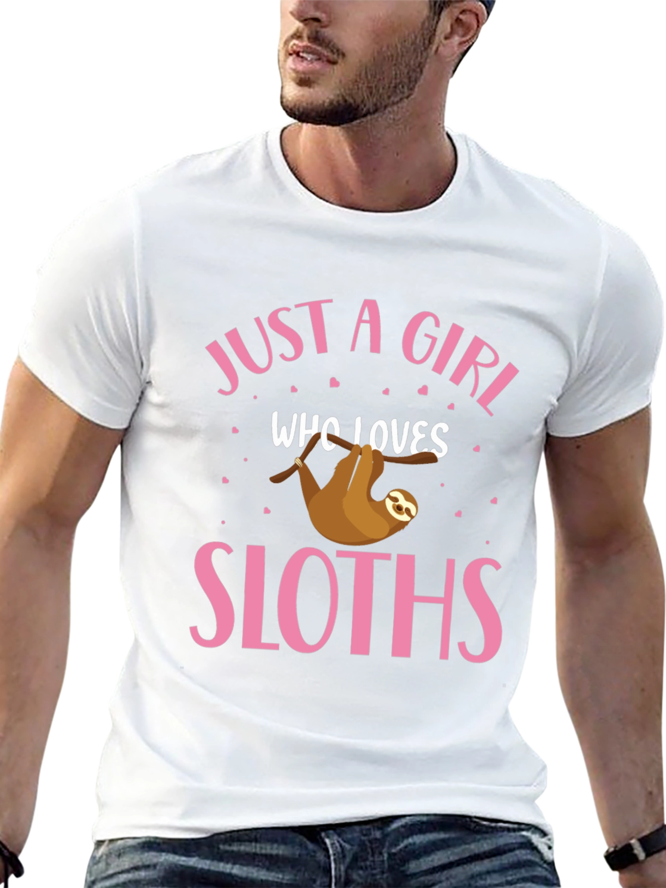 Just A Girl Who Loves Sloths T-Shirt