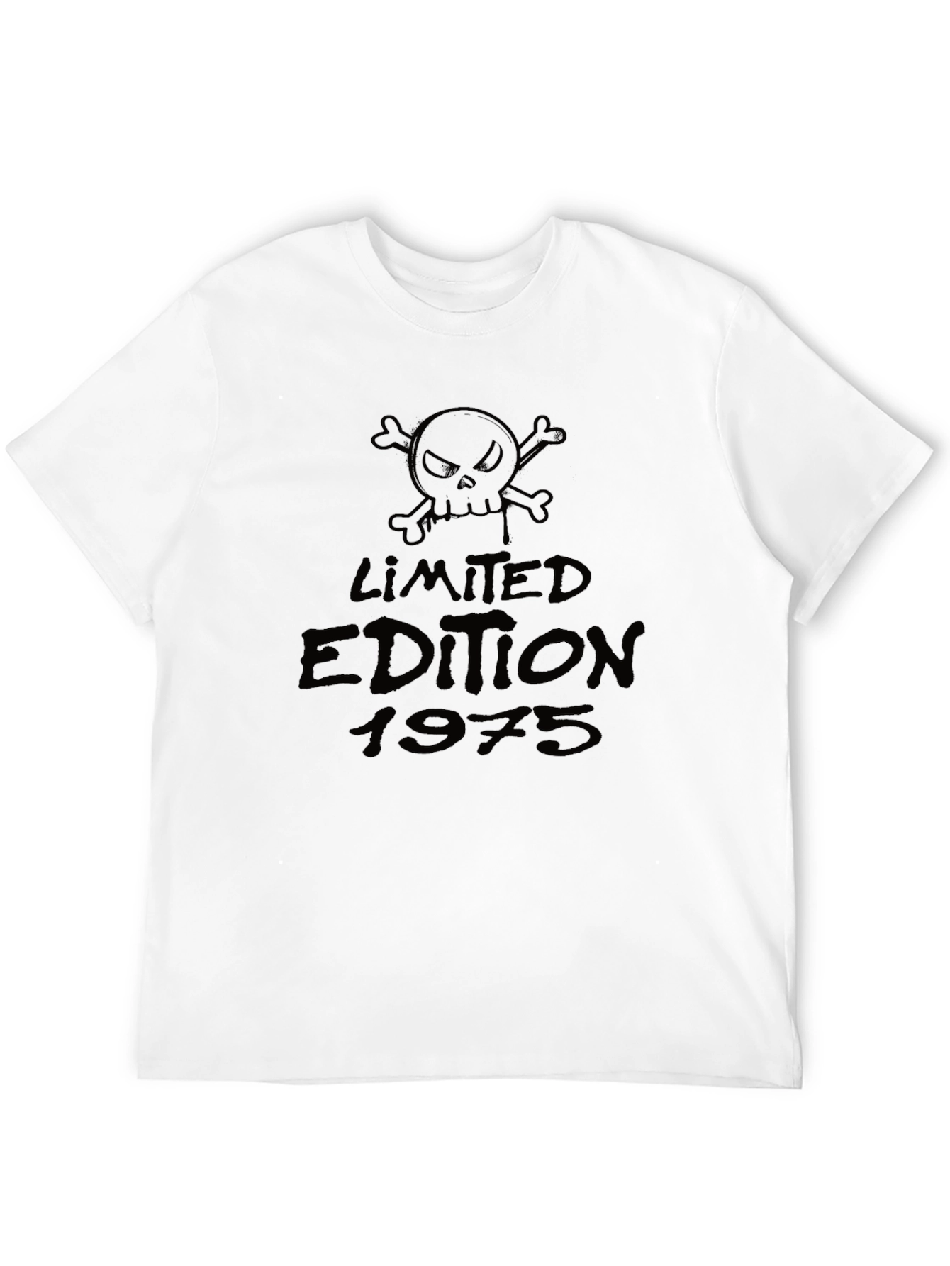 Limited Edition 1975 Skull Graphic T-Shirt
