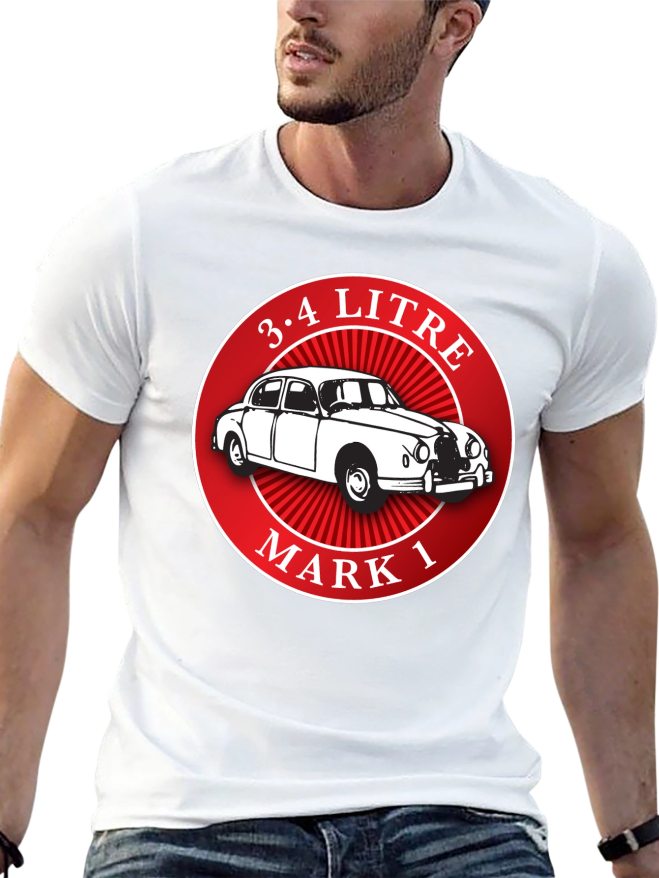 3.4 Litre Mark 1 Car Graphic Tee