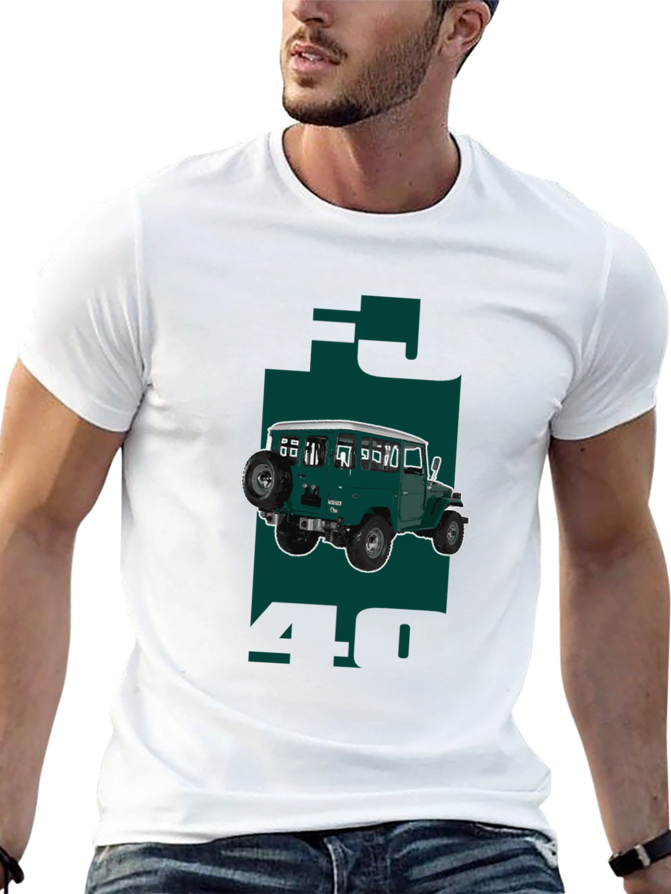 Toyota FJ40 T-Shirt - Classic Off-Road Design