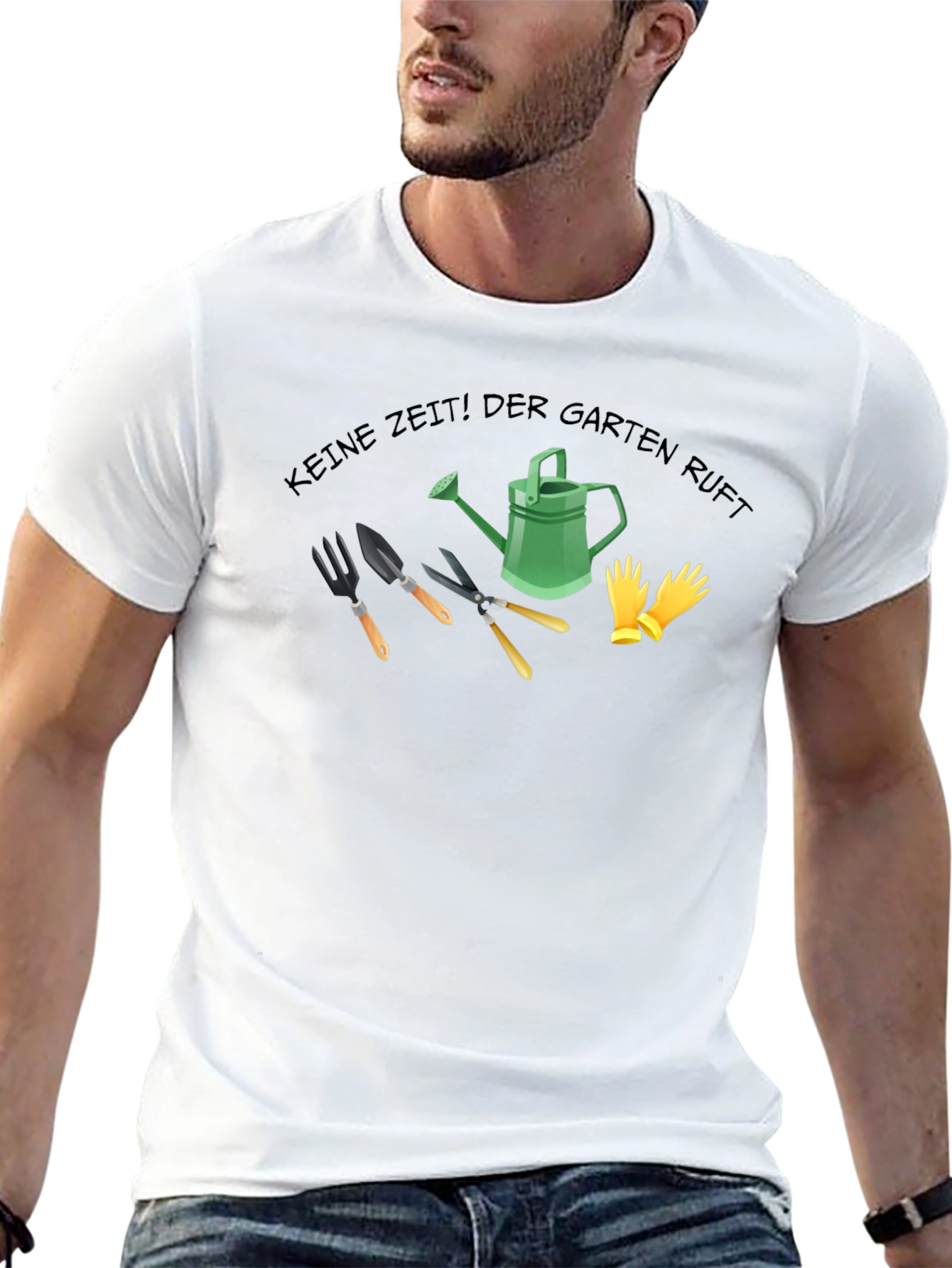 Gardening T-Shirt - Keine Zeit! Der Garten Ruft Design