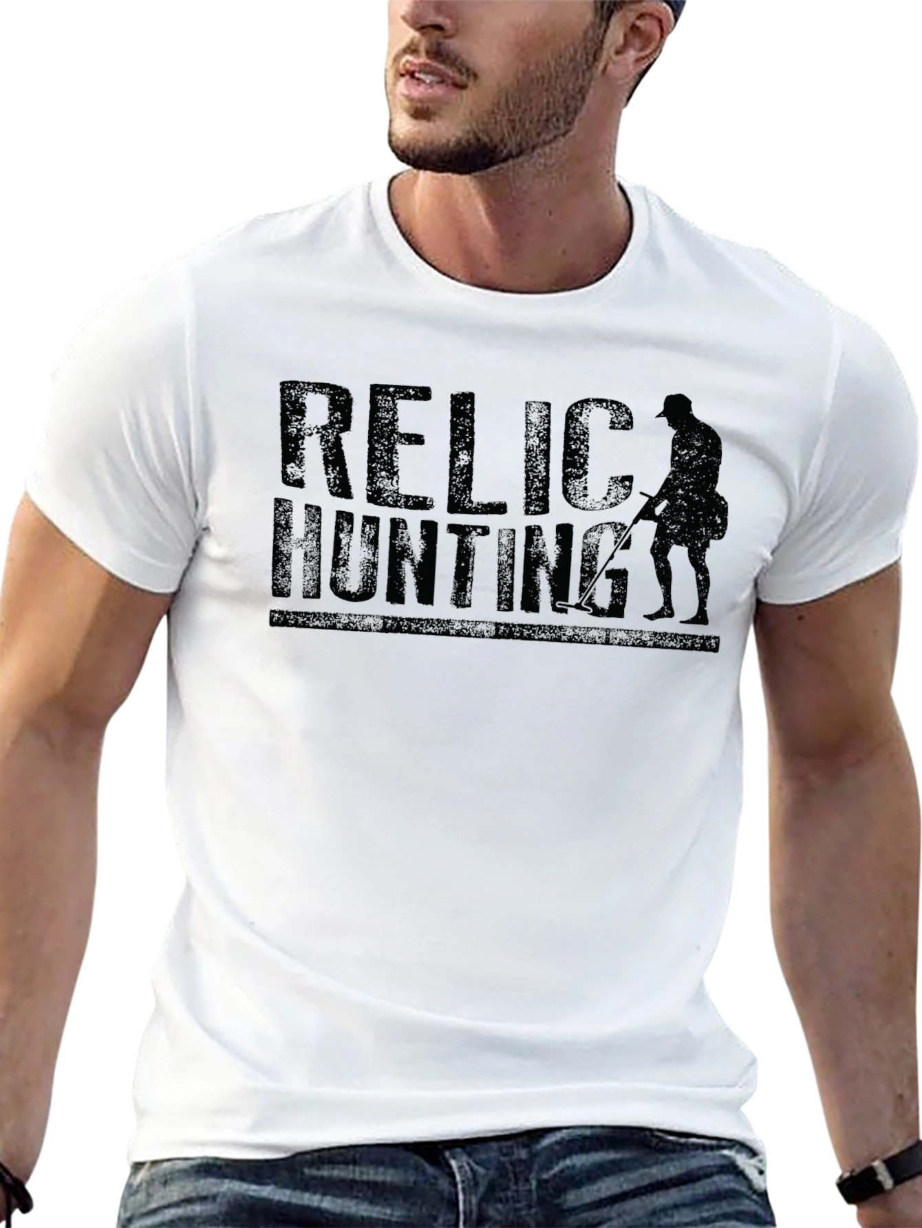 Relic Hunting Black T-Shirt
