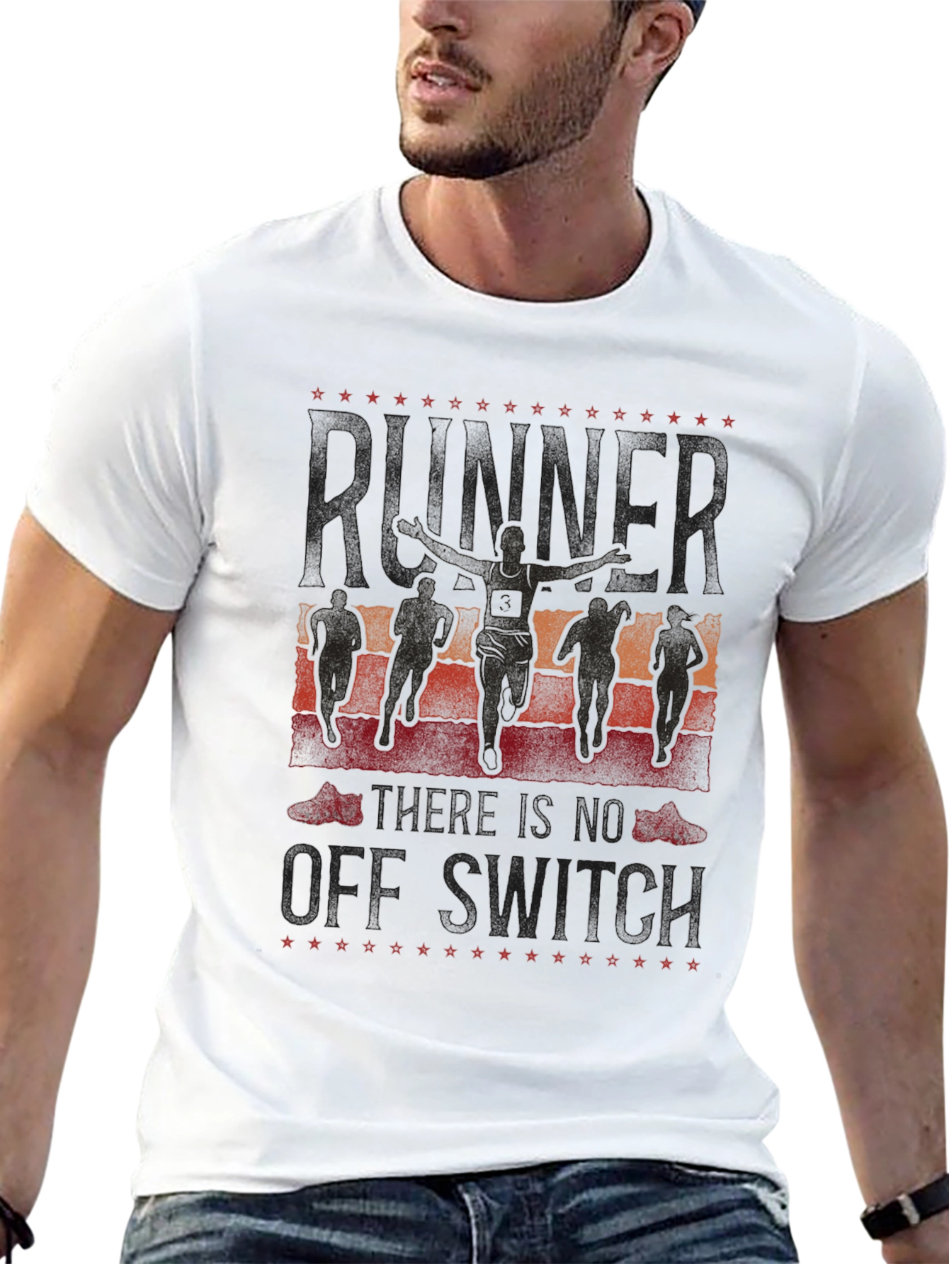 Runner T-Shirt: No Off Switch