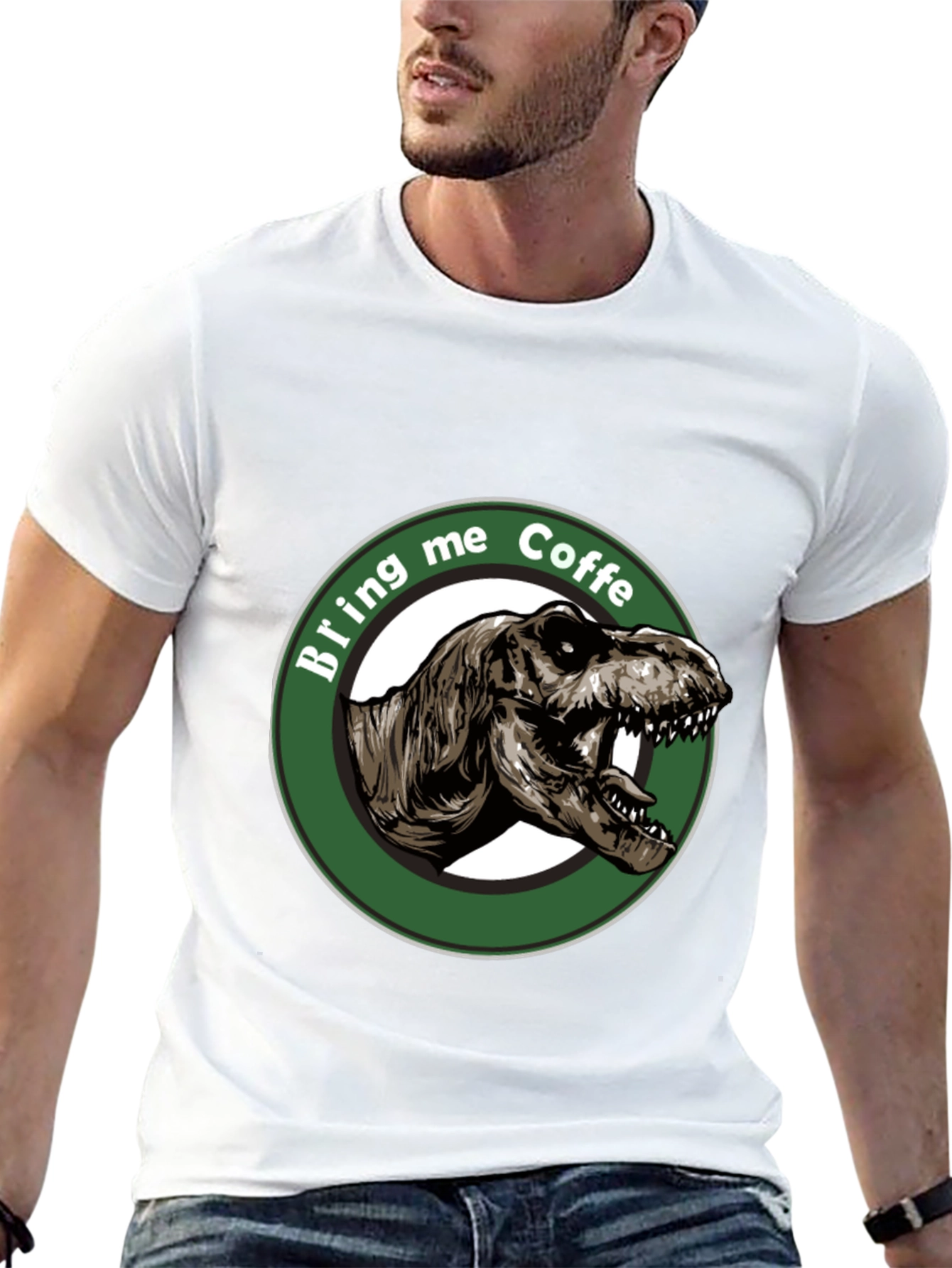 Dino Coffee T-Shirt
