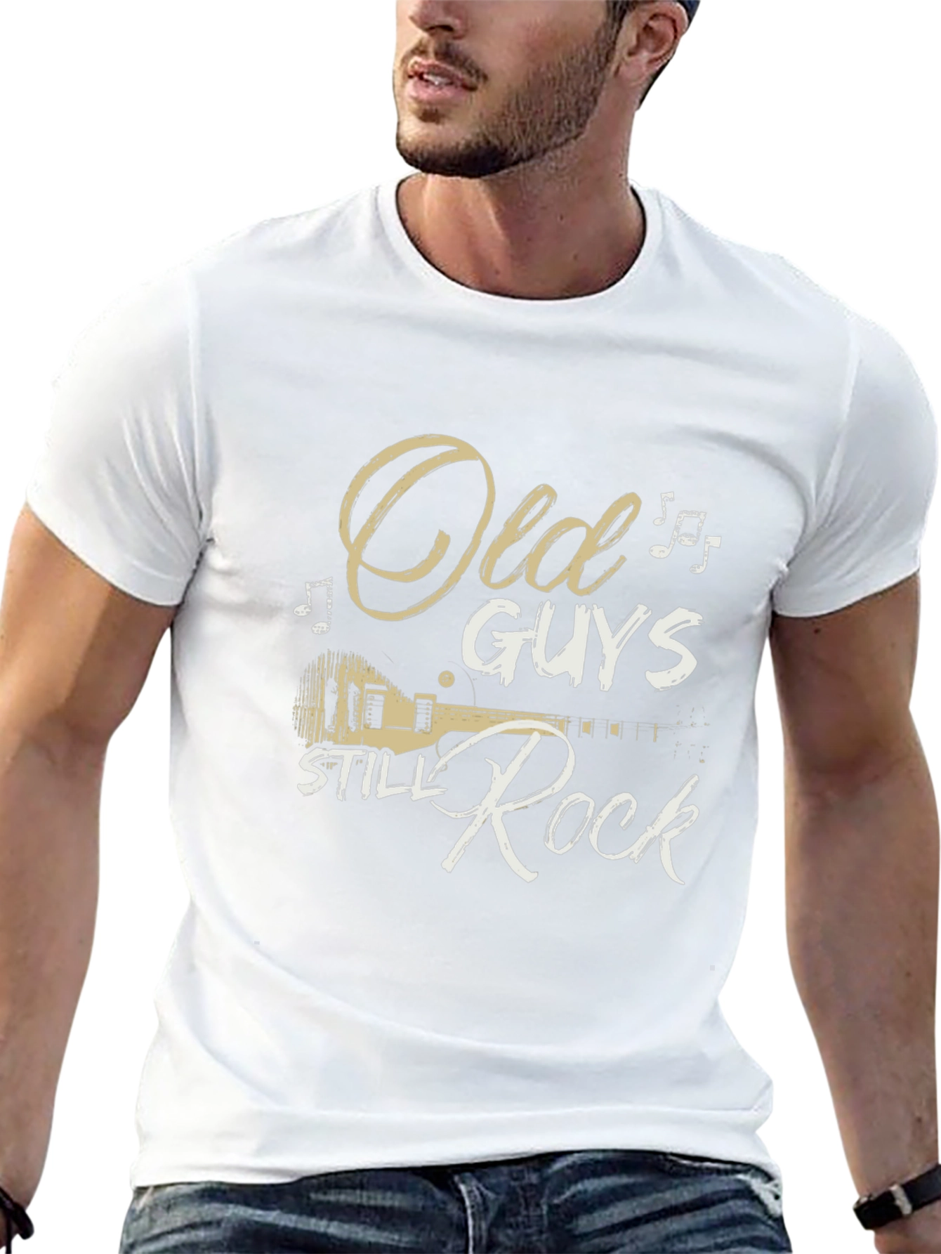 Old Guys Still Rock Graphic Tee